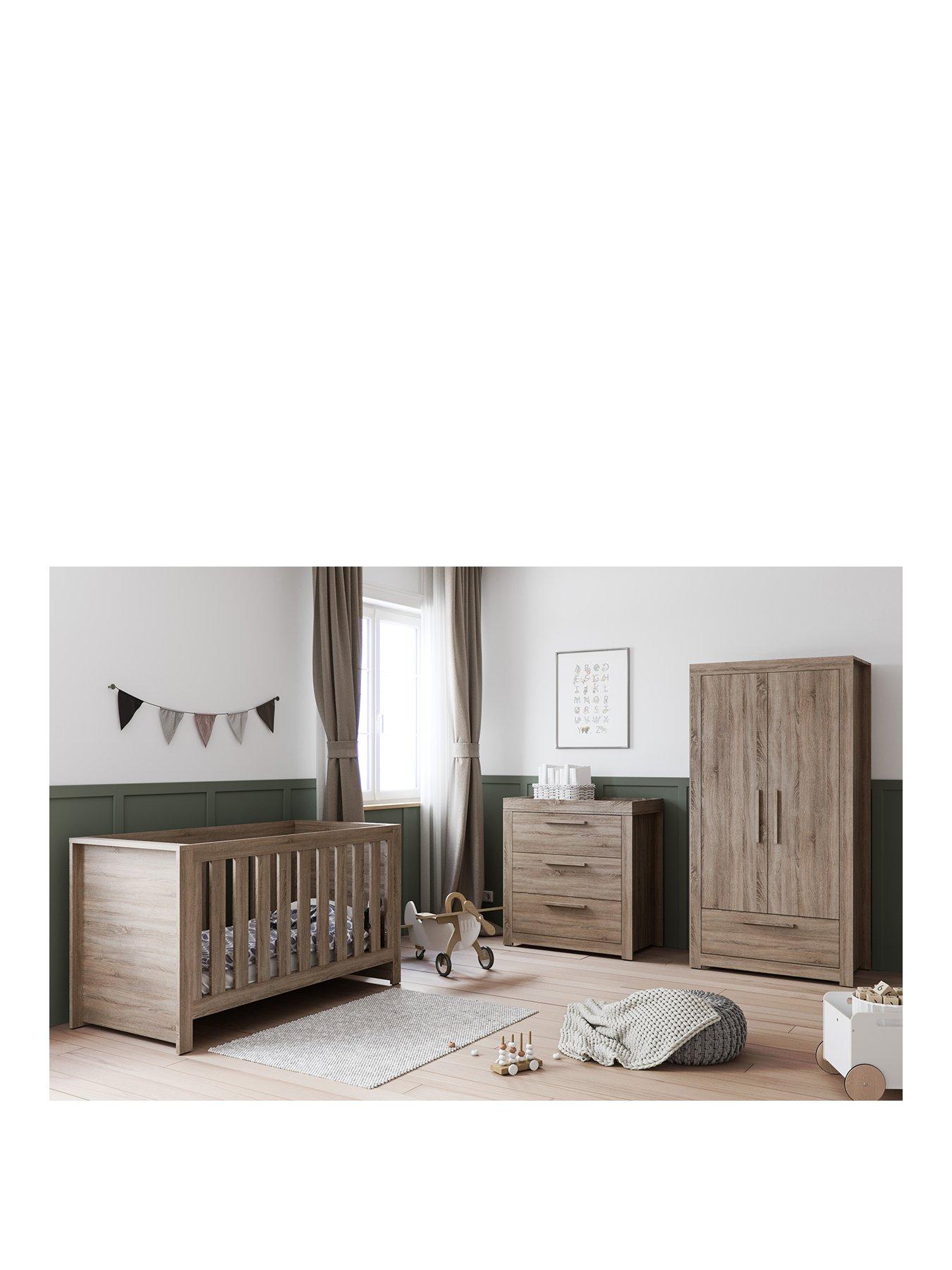Image 3 of 4 of Little Acorns Ellesmere Dresser - Removable Top Truffle Oak