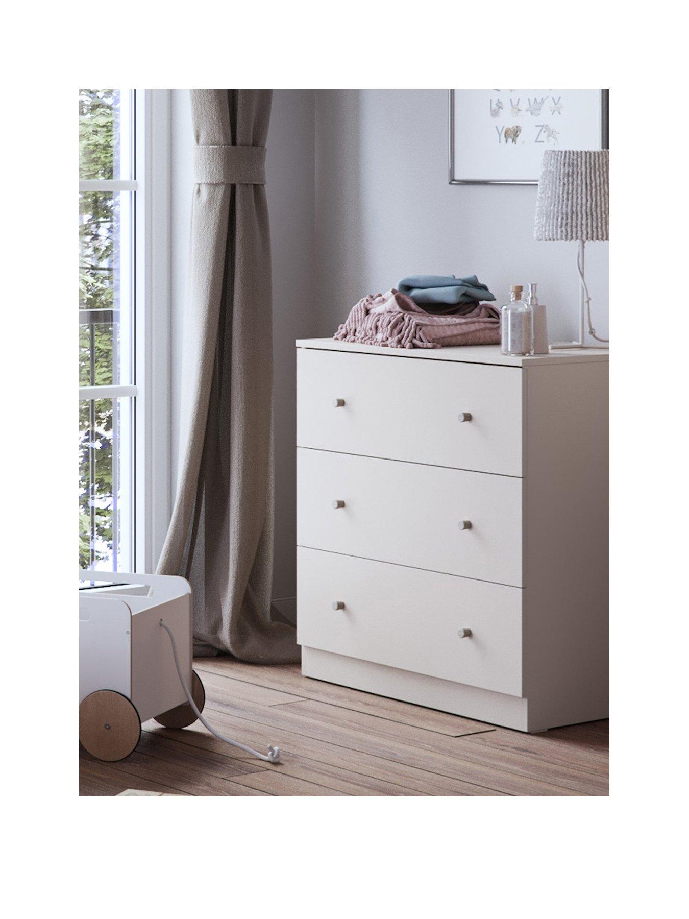 Image 2 of 4 of Little Acorns Burlington Dresser - Cashmere &amp; Grey Ash