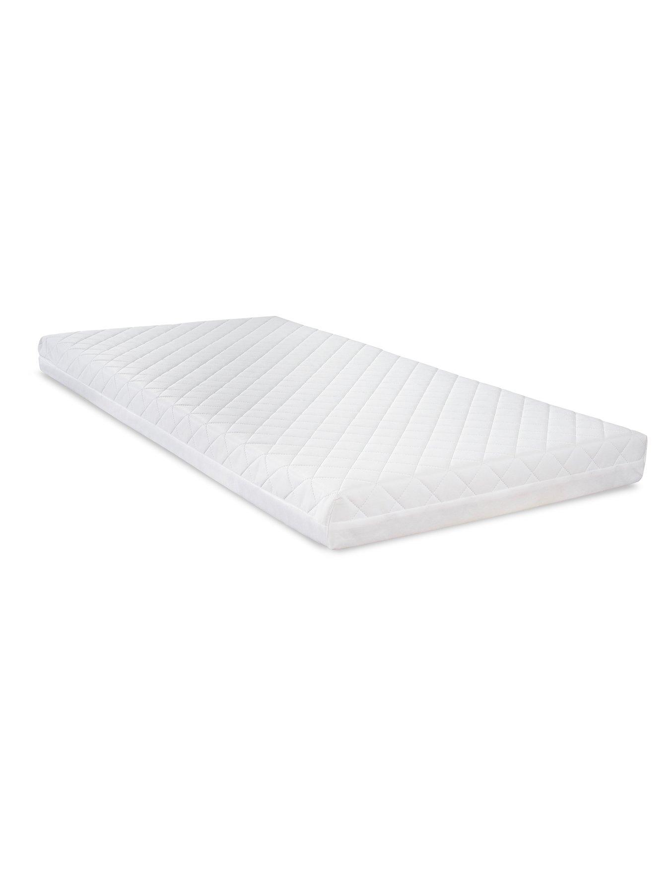 Product photograph of Little Acorns 120 X 60 X 10cm Spring Mattress from very.co.uk