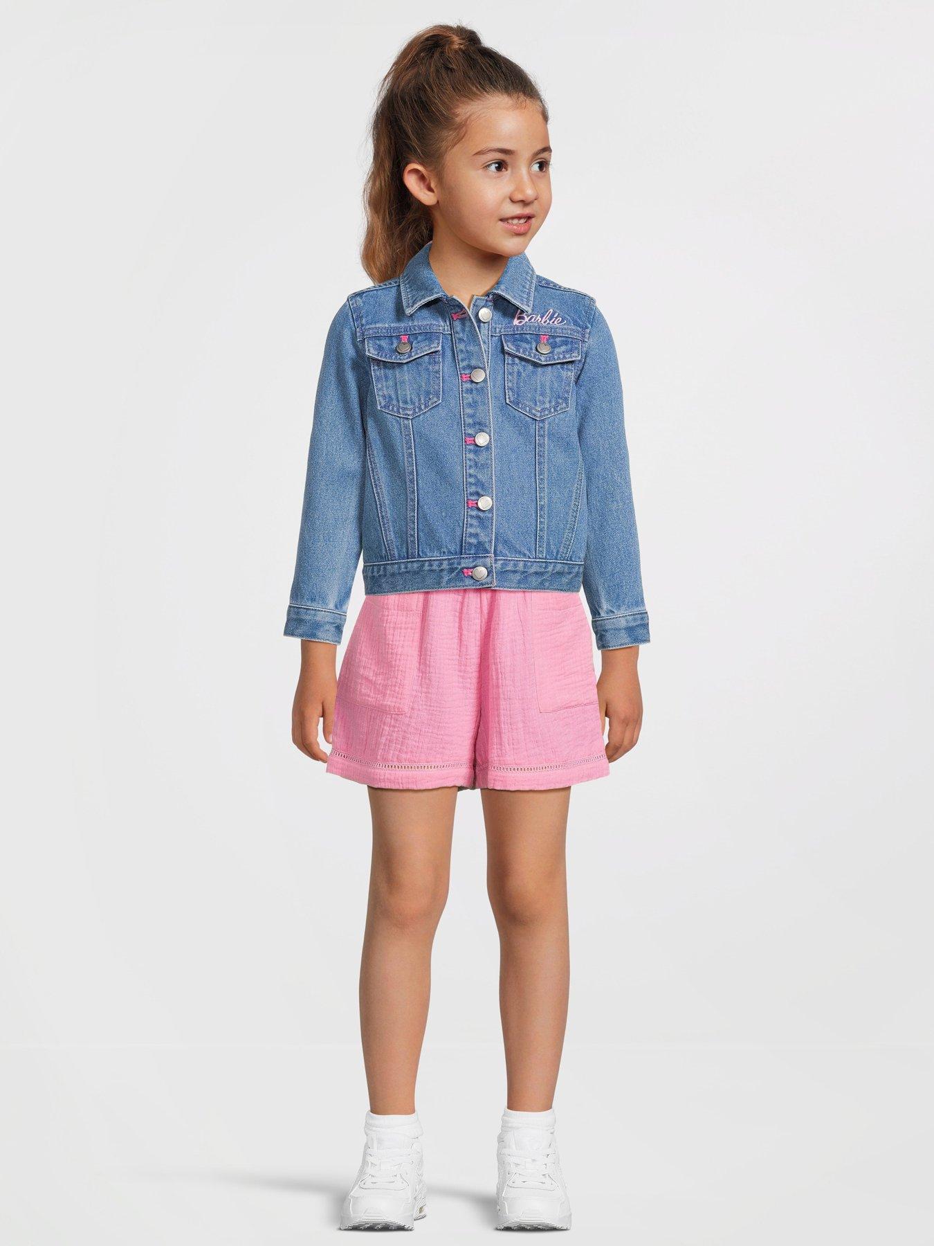 undefined Back Print Denim Jacket