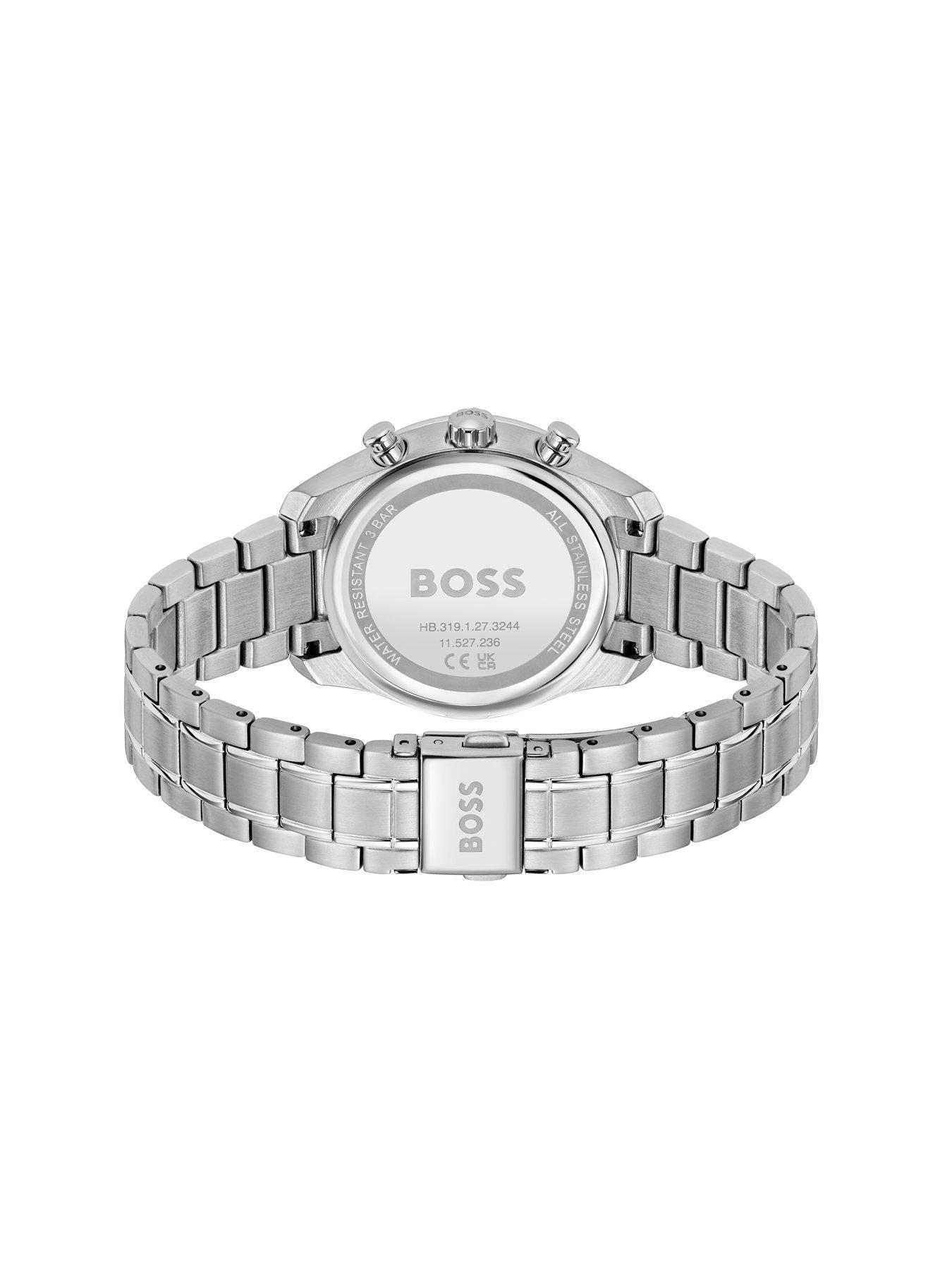 Image 3 of 8 of BOSS Ladies Grand Tour Multifunction Watch with Light Blue Dial