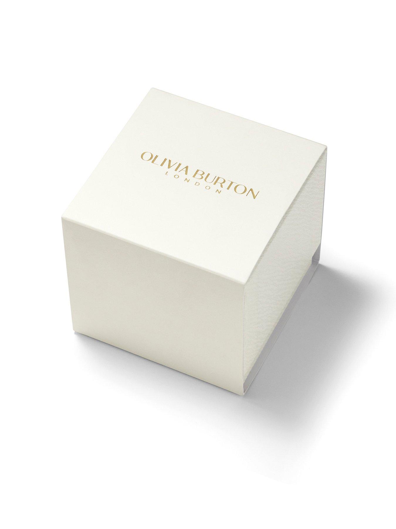 Image 6 of 7 of Olivia Burton 34mm Stainless Steel Crystal Detail Watch