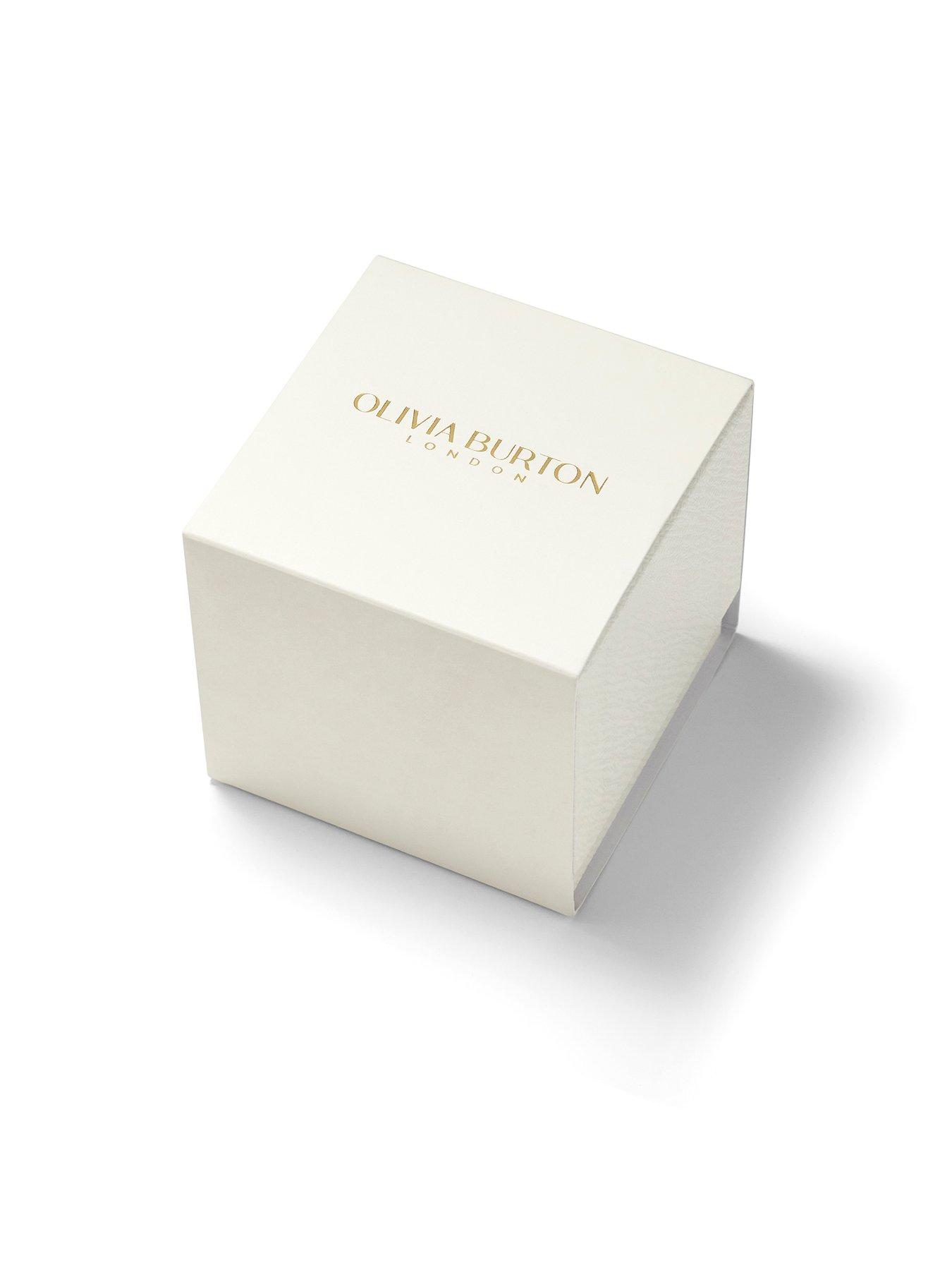 Olivia Burton 34mm Lustre Stainless Steel & Gold IP Watch Very.co.uk