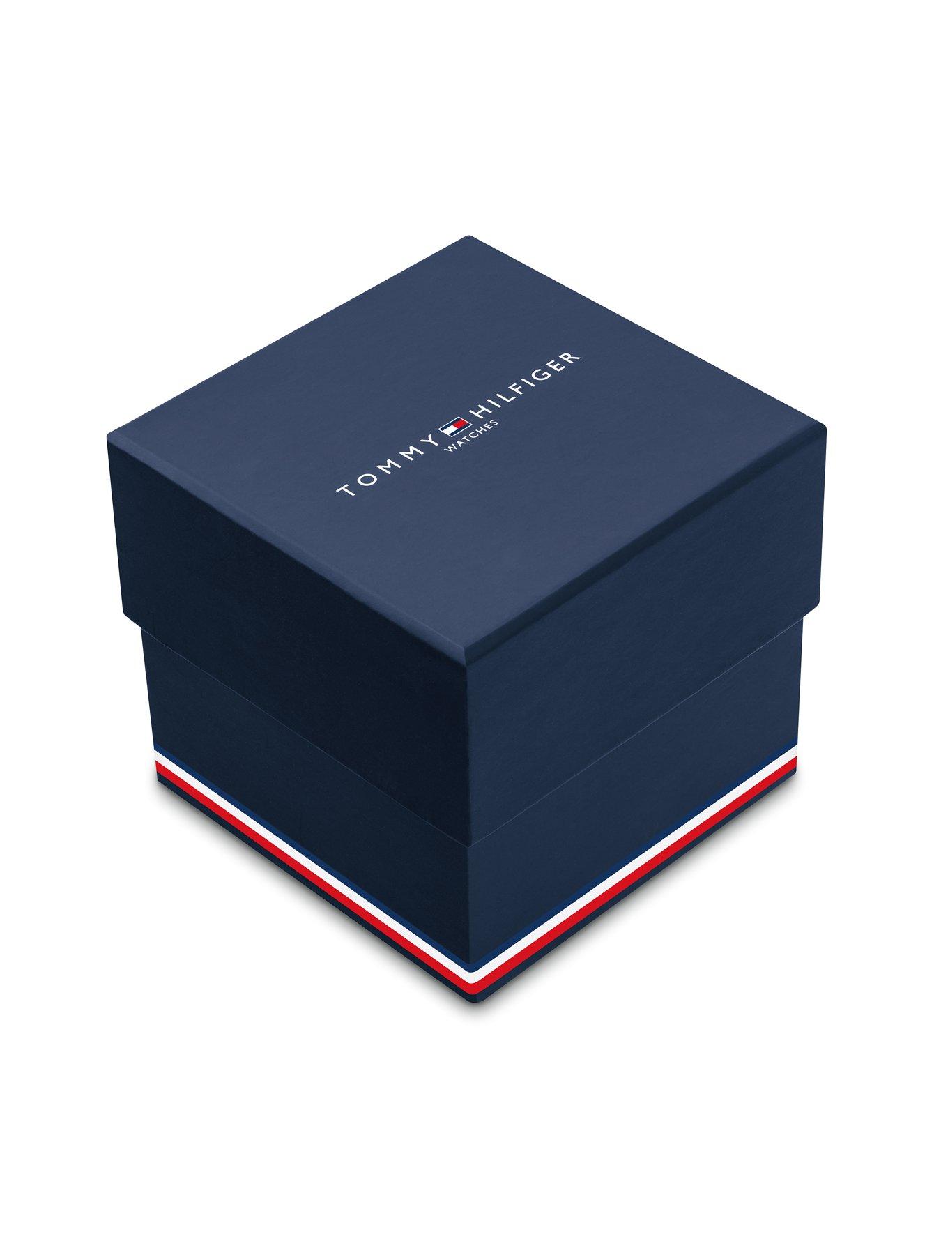 Image 5 of 6 of Tommy Hilfiger womens carnation gold IP watch