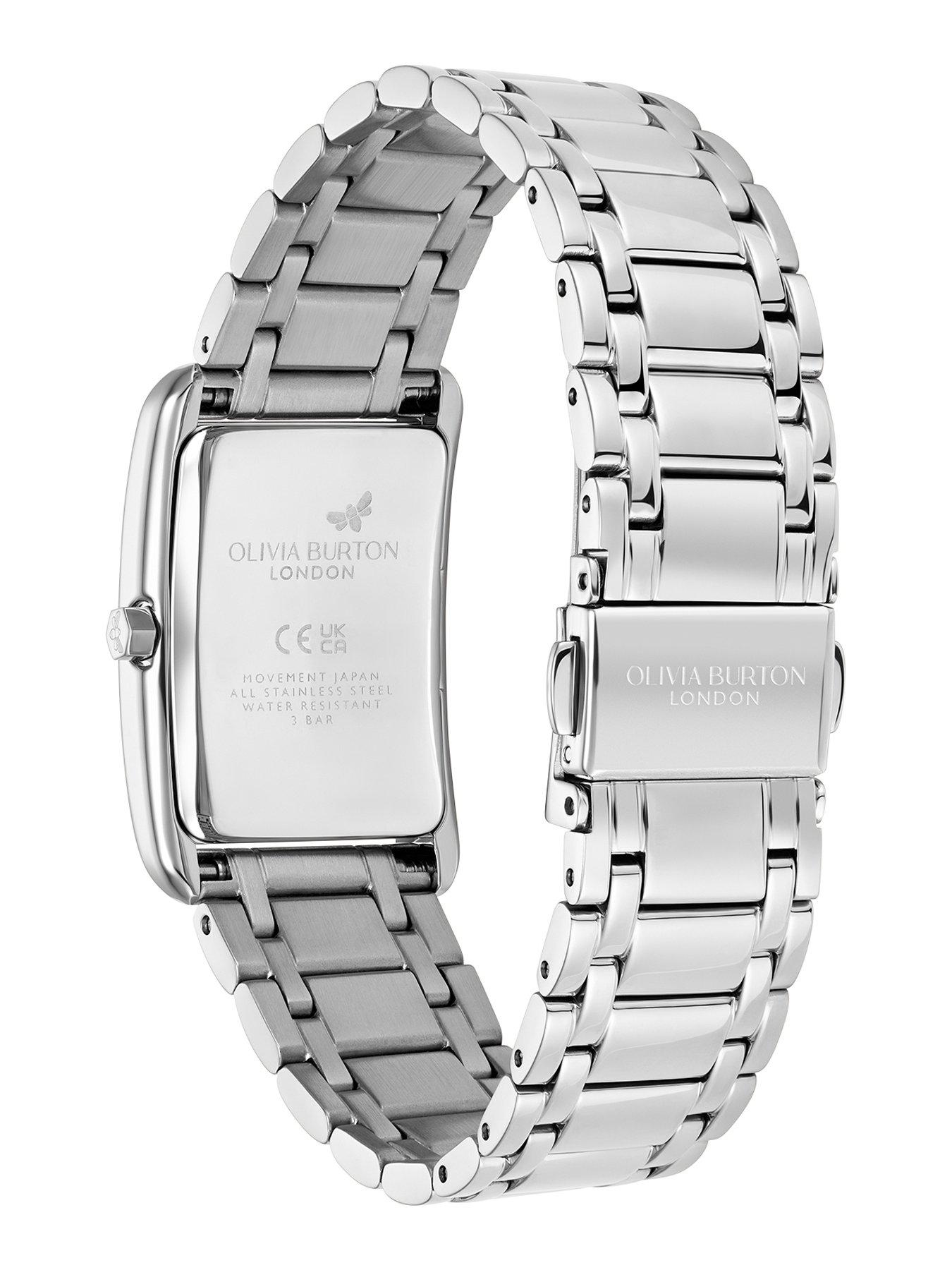 Image 5 of 7 of Olivia Burton 30 mm x 21mm Stainless Steel Link Bracelet Grove Watch
