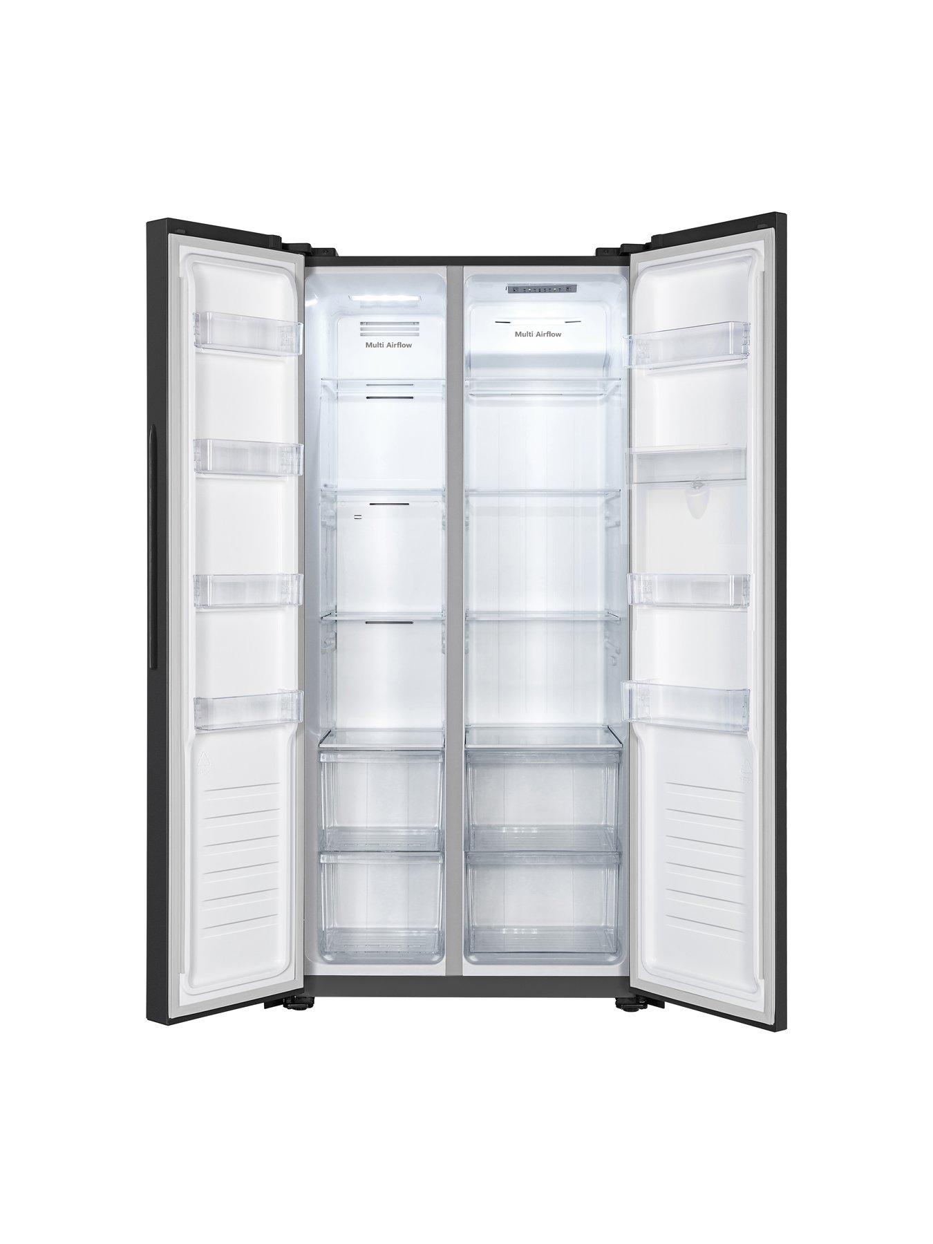 Image 7 of 7 of Fridgemaster MS83430DEB American Fridge Freezer - Black