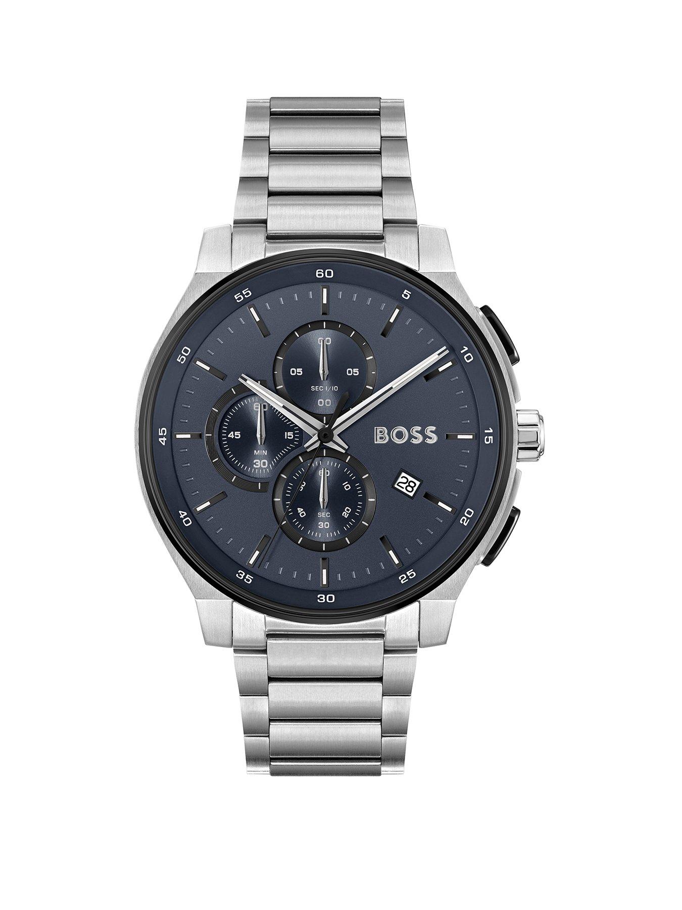 Product photograph of Boss Gents Peak Chronograph Watch from very.co.uk