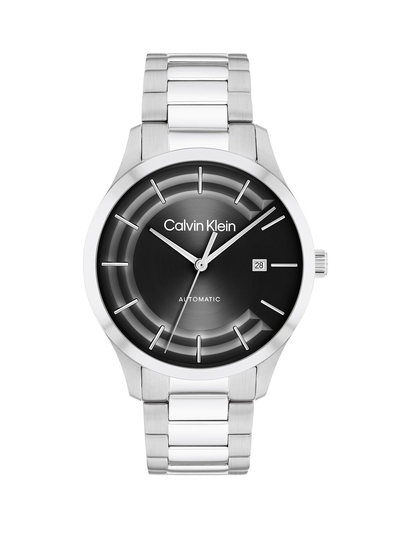 undefined Mens Calvin Klein stainless steel automatic watch