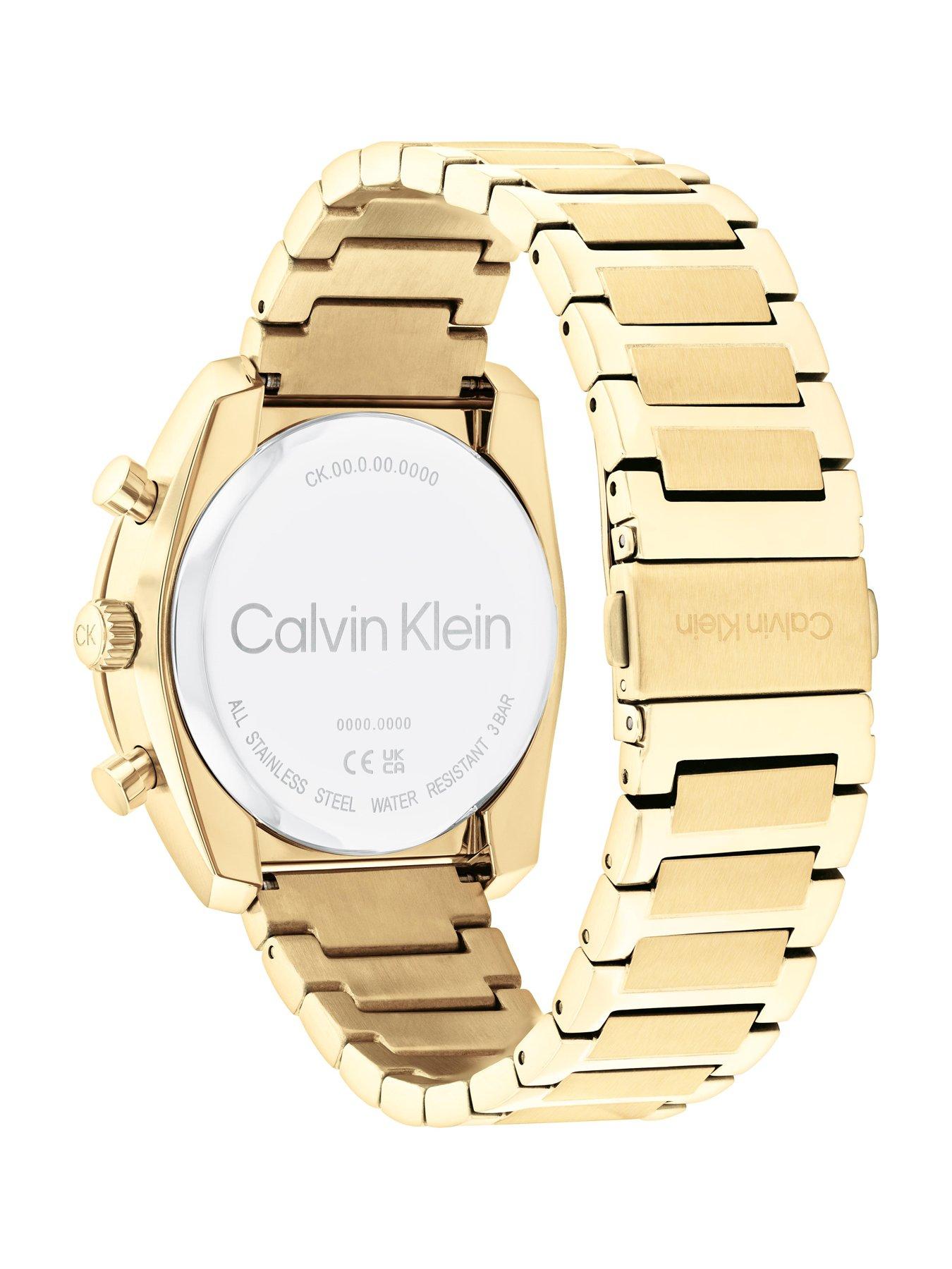 Image 3 of 5 of Calvin Klein Mens Calvin Klein gold plated bracelet watch