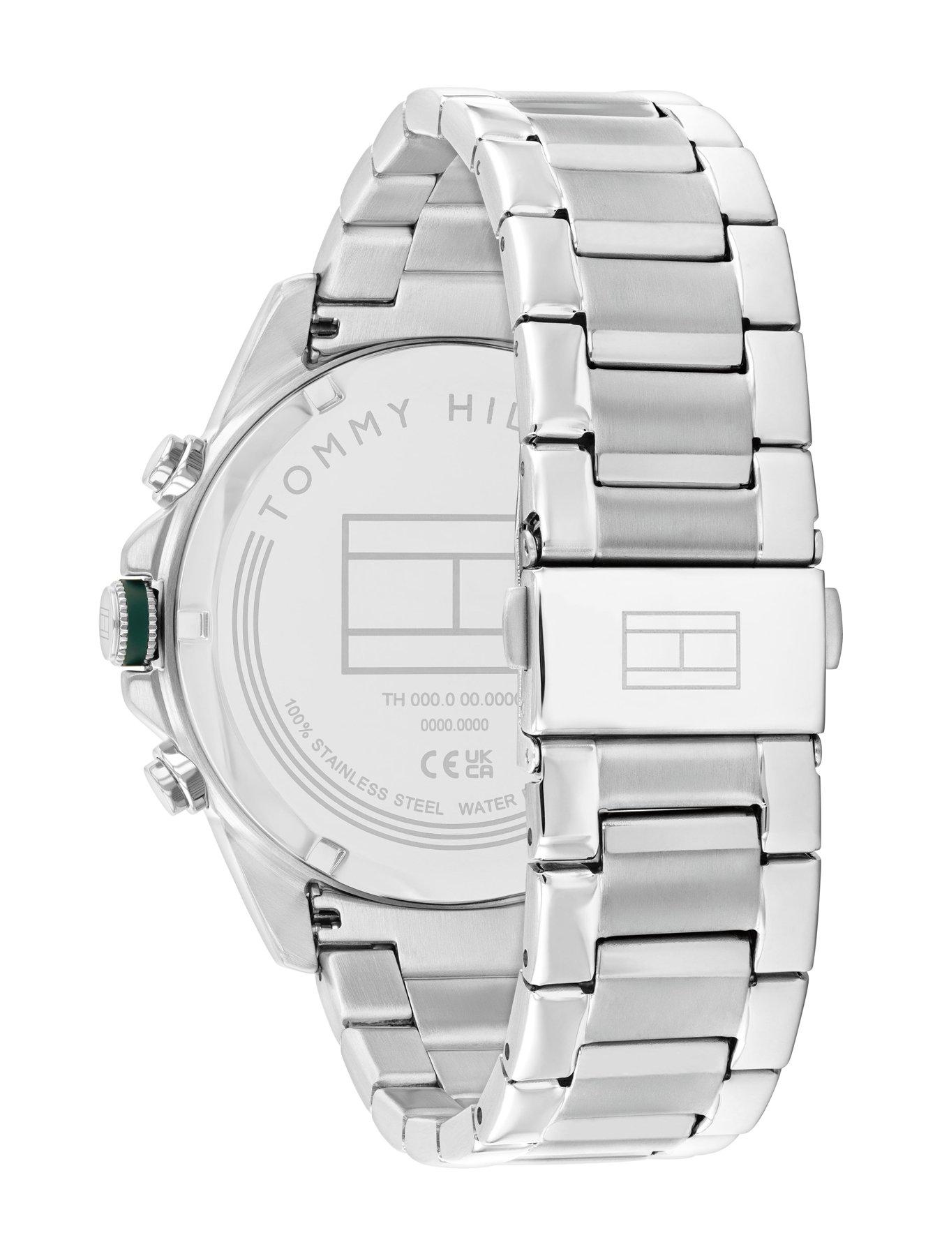 Tommy Hilfiger mens stainless steel bracelet watch | Very.co.uk