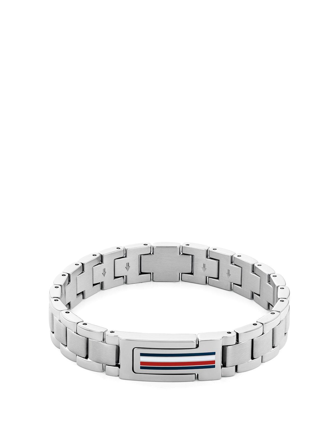 Tommy Hilfiger mens stainless steel bracelet