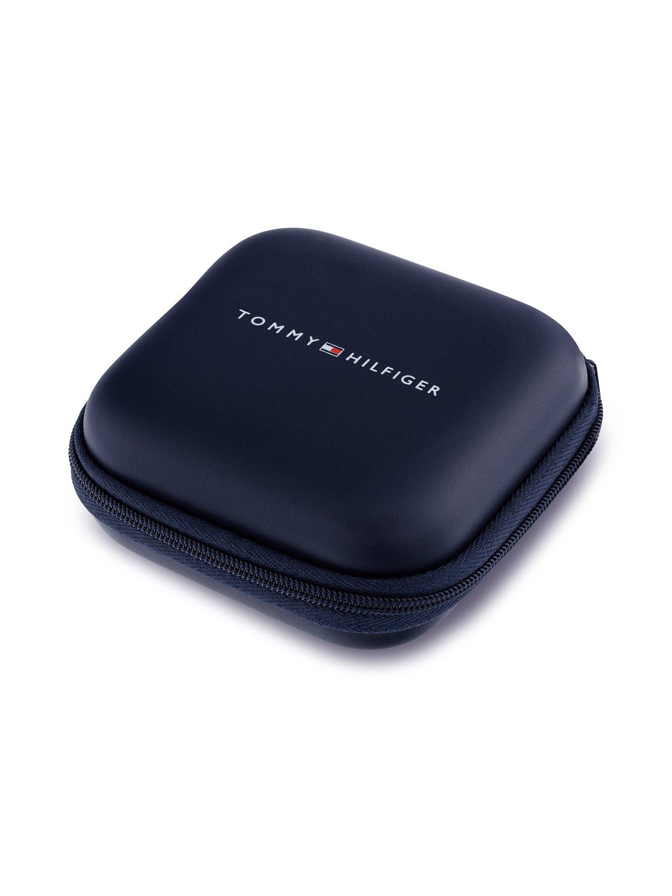 Image 3 of 4 of Tommy Hilfiger mens blue IP bracelet