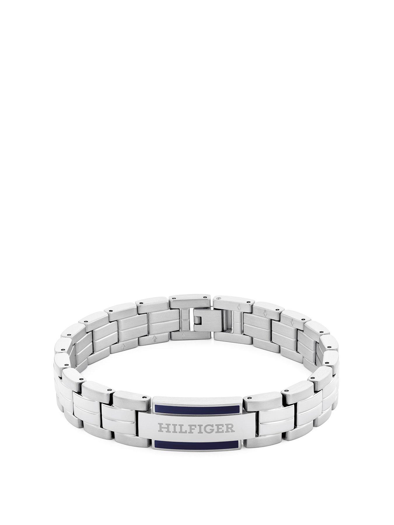 Tommy Hilfiger mens stainless steel bracelet