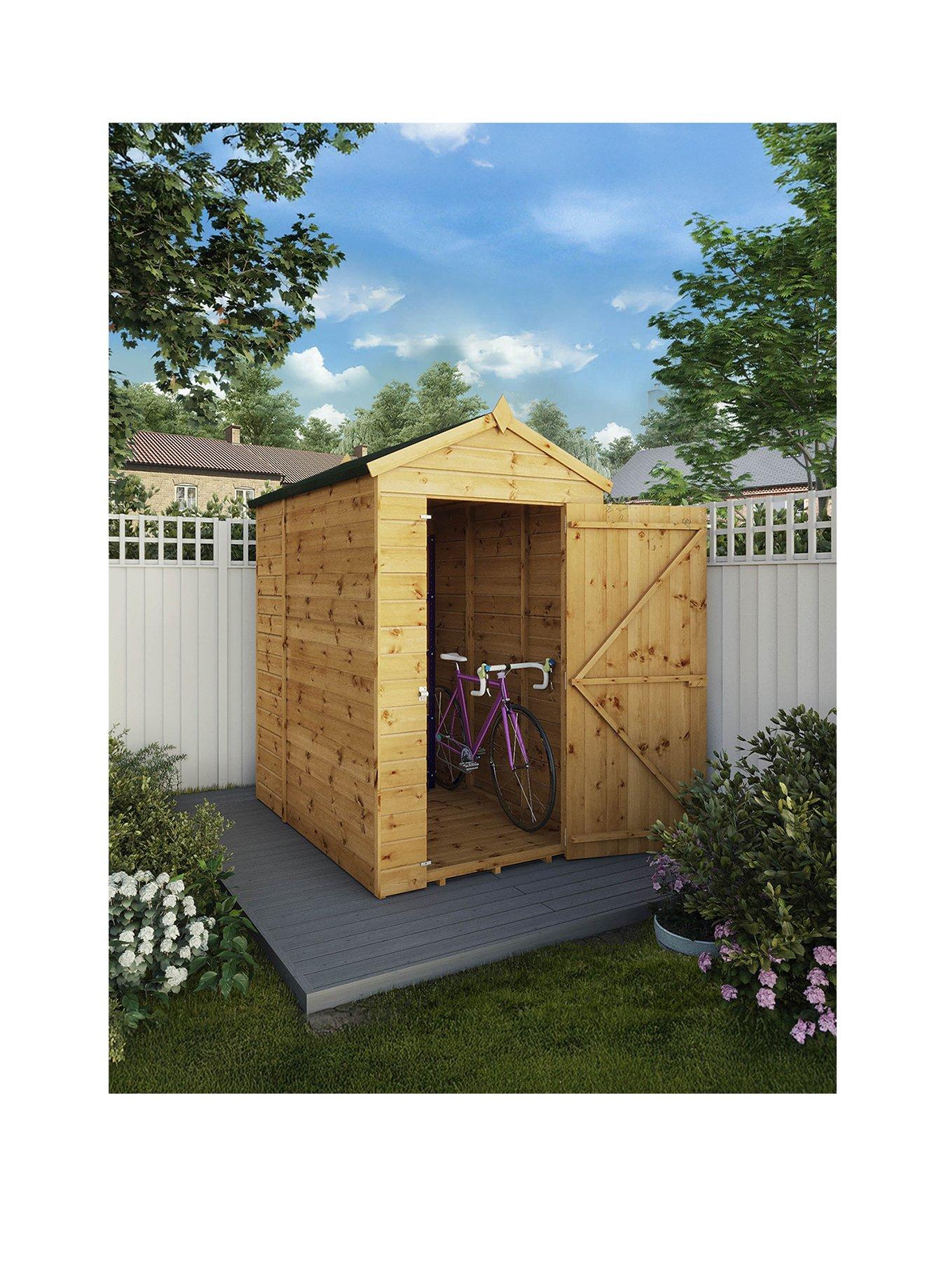 undefined 6 x 4 Shiplap Apex - Windowless