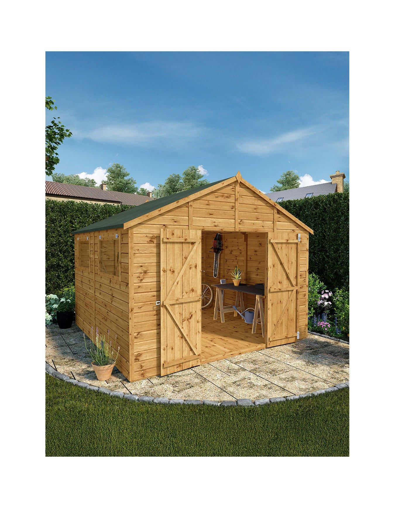 undefined 10 x 10 Premium Shiplap Apex Workshop