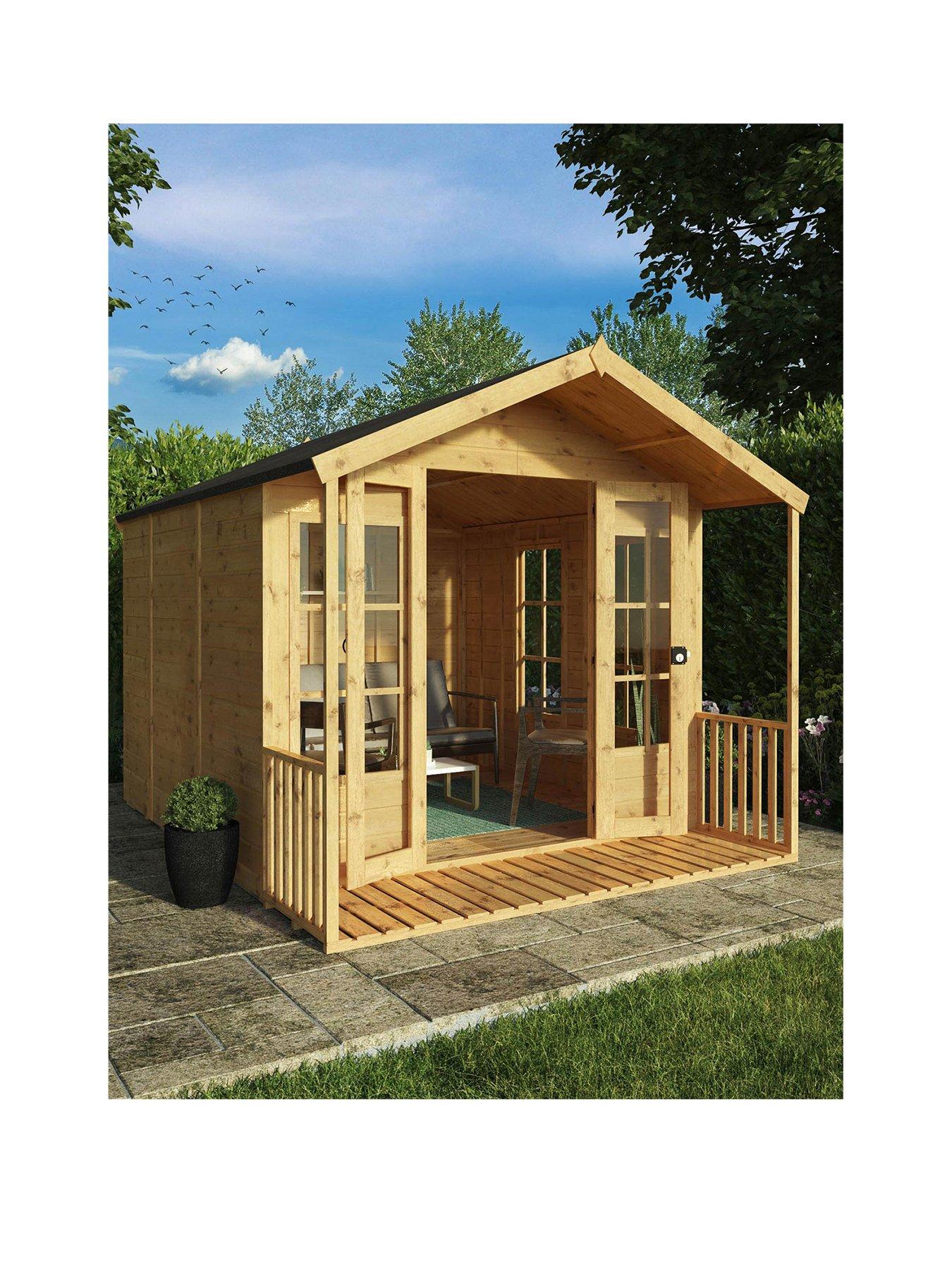 Product photograph of Mercia 10 X 8 Premium Wessex Summerhouse from very.co.uk