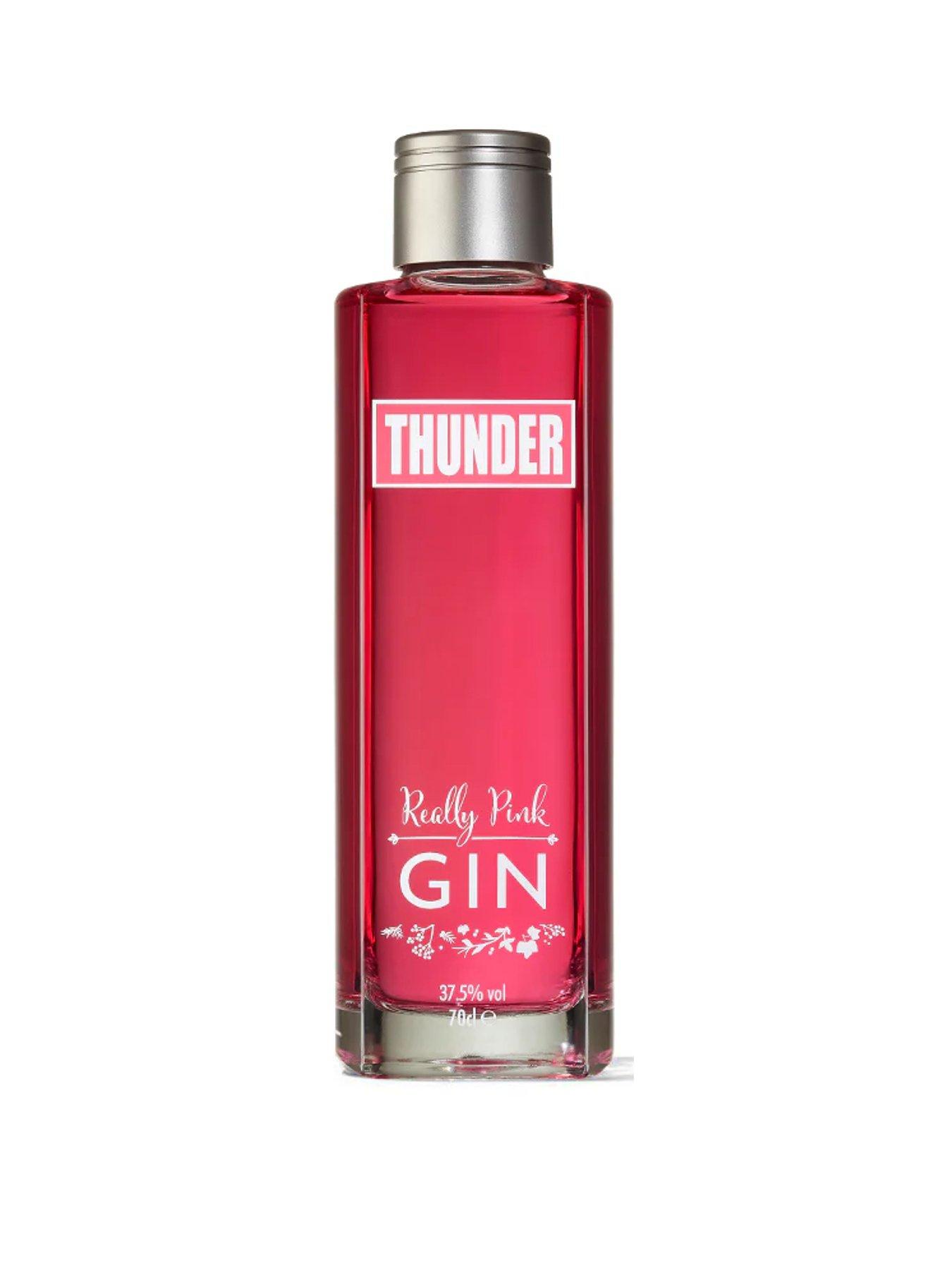 Product photograph of Thunder Really Pink Gin - 70cl from very.co.uk