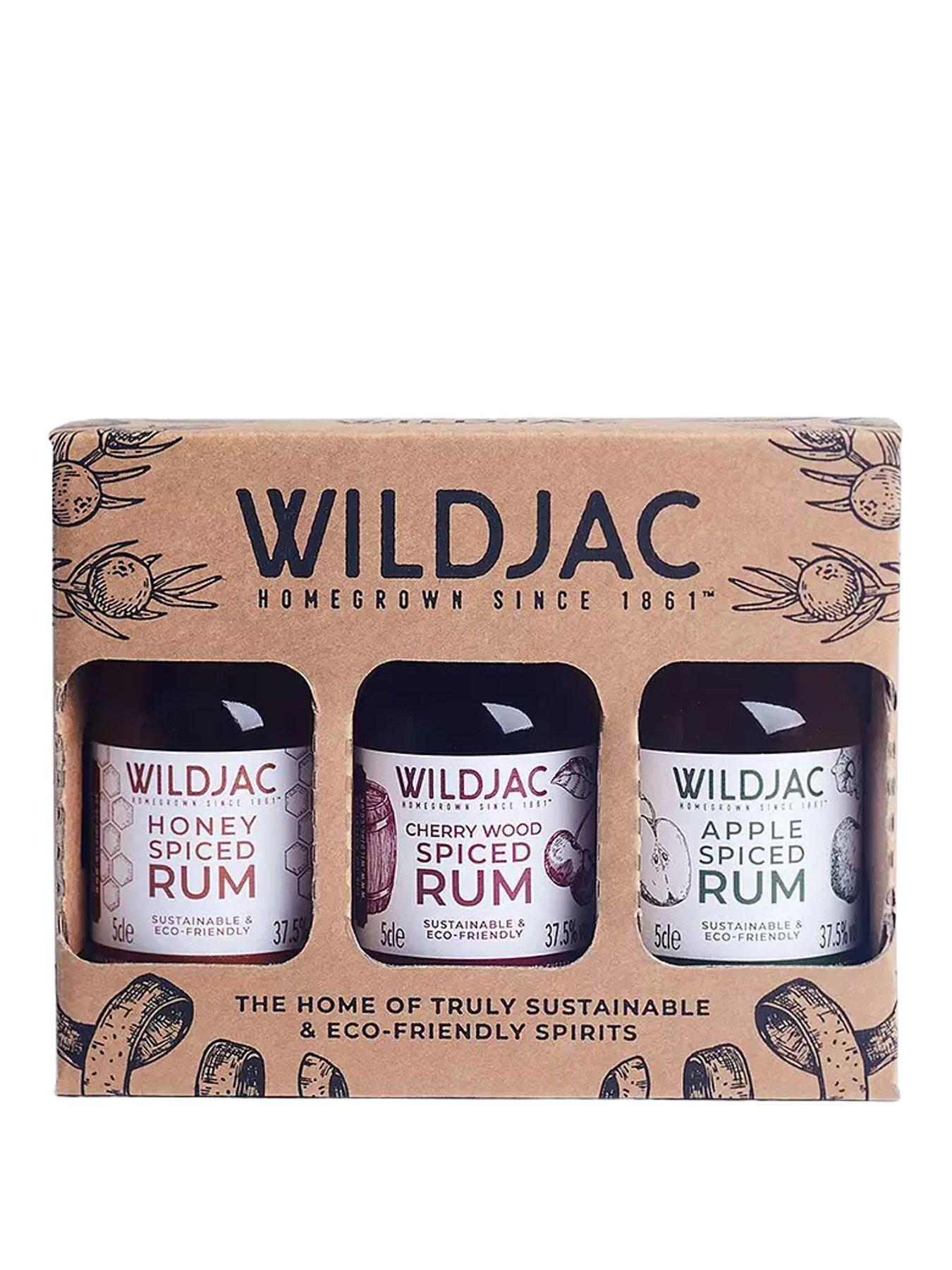 Wildjac Spiced Rum Collection Gift Box 3 x 5cl