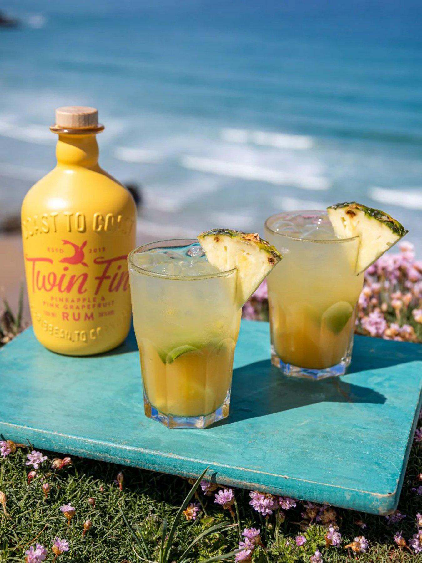 Image 2 of 2 of Twin Fin Pineapple &amp; Pink Grapefruit Rum -&nbsp;70cl