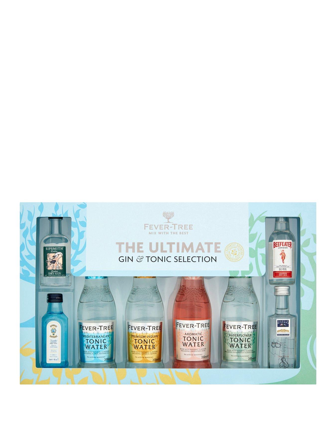 Product photograph of Fever-tree Fever Tree Ultimate Gin Tonic Selection - 4 X 5cl 4 X 200ml Tonics from very.co.uk