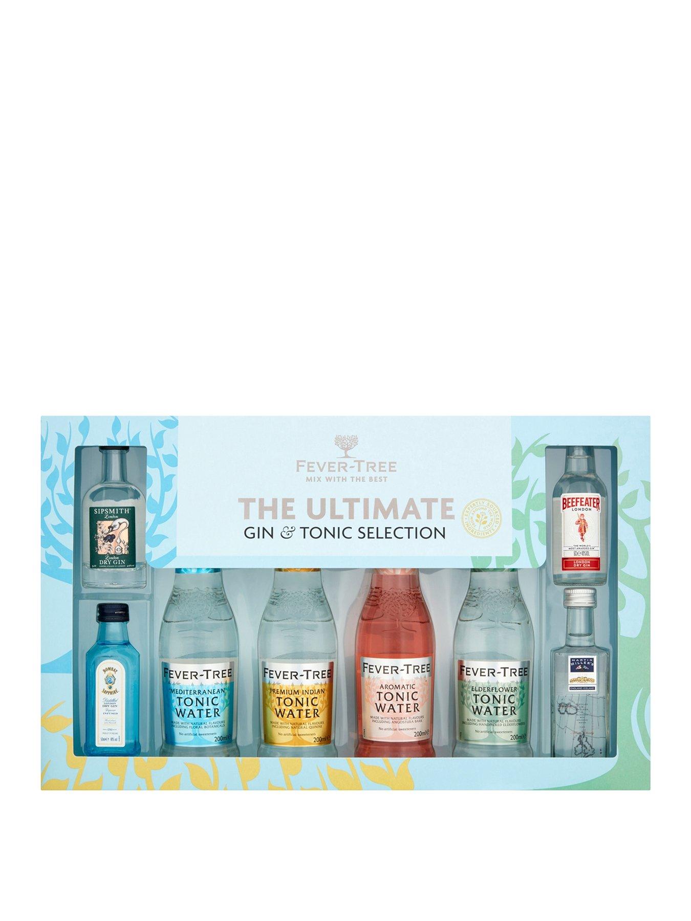 Fever-Tree Fever Tree Ultimate Gin  &  Tonic Selection - 4 x 5cl  &  4 x 200ml tonics