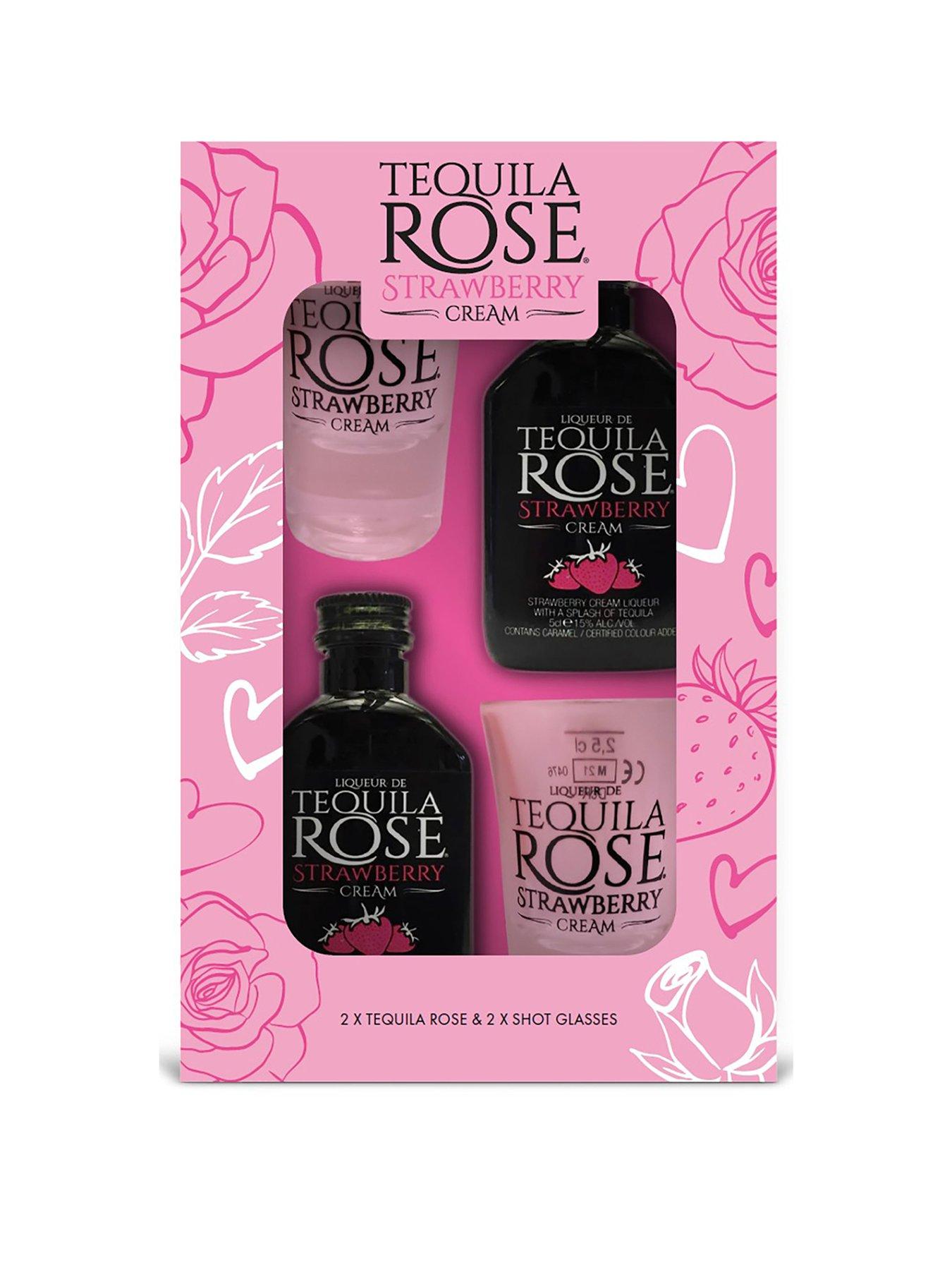 TEQUILA ROSE 2x5cl  &  Shot Glasses