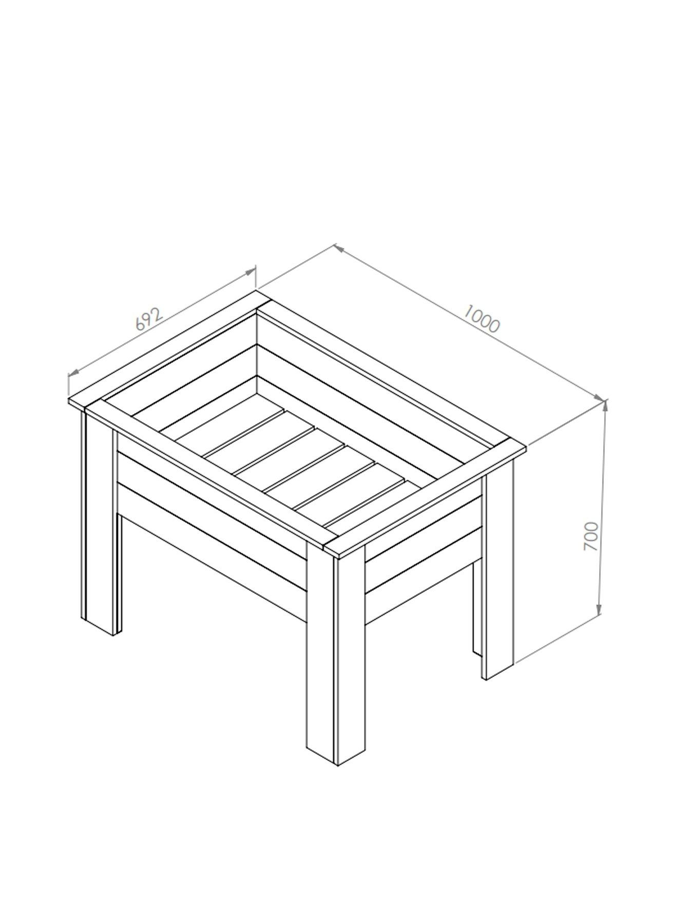 Image 7 of 7 of MERCIA Deep Planter 1m