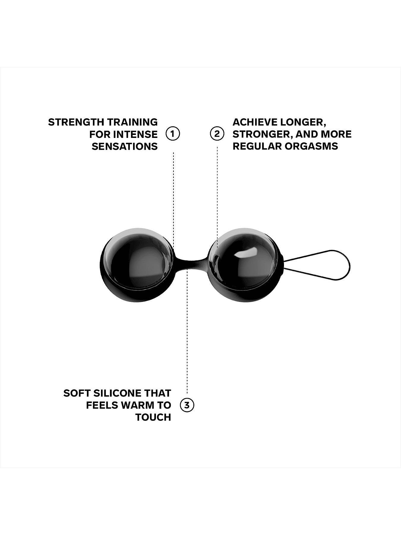 Image 3 of 6 of Lelo LUNA BEAD NOIR -&nbsp;Sensual Pleasures &amp; Fitness Combined