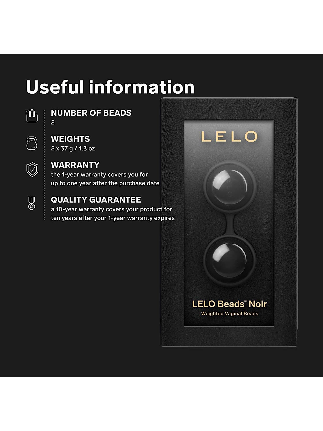 Image 5 of 6 of Lelo LUNA BEAD NOIR -&nbsp;Sensual Pleasures &amp; Fitness Combined