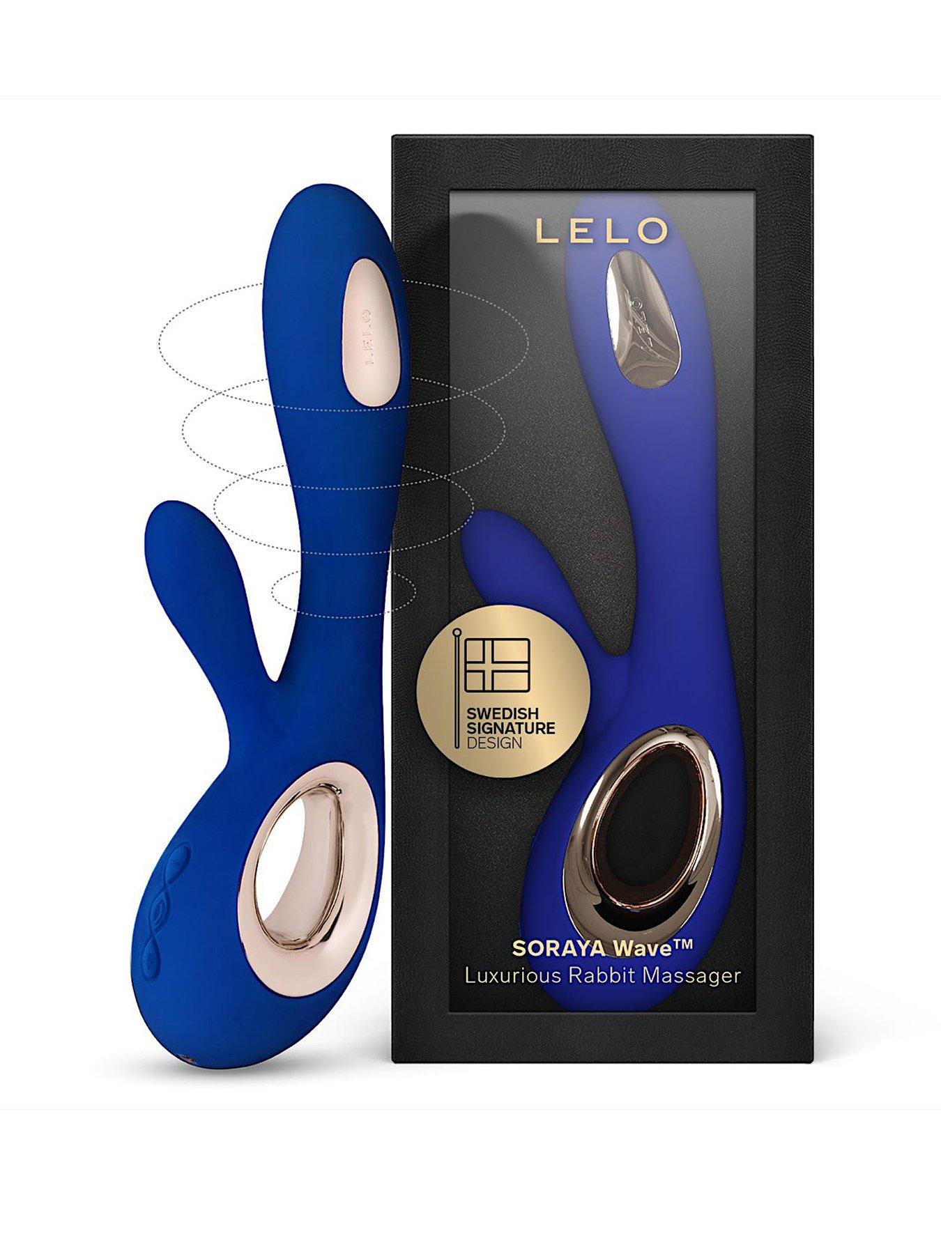 Lelo Soraya Wave - Luxurious Rabbit Massager, G-Spot And Clitoral Vibrator (Midnight & Blue)