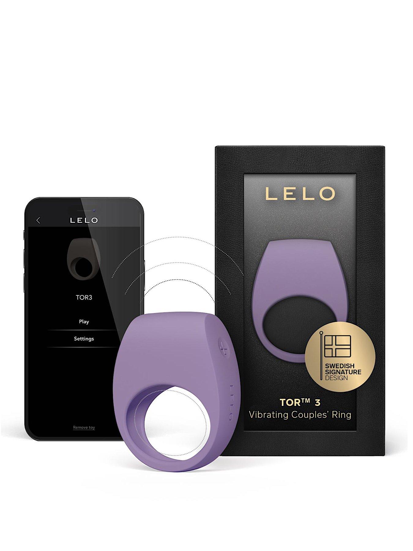 Lelo TOR 3 & Vibrating Couples Ring (Violet Dusk), Purple, Women