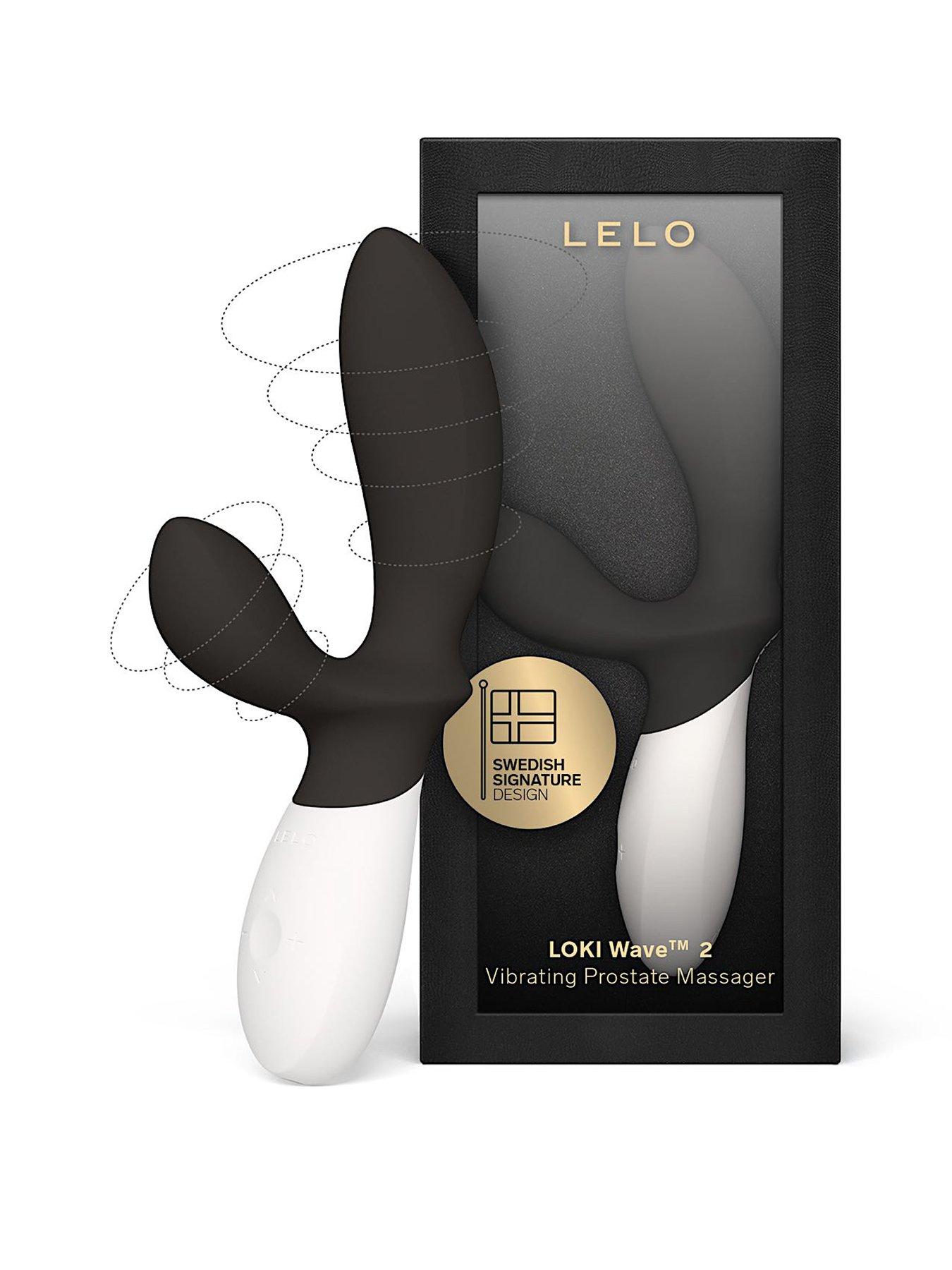 Lelo Loki Wave 2 & Vibrating Prostate Massager (Black)