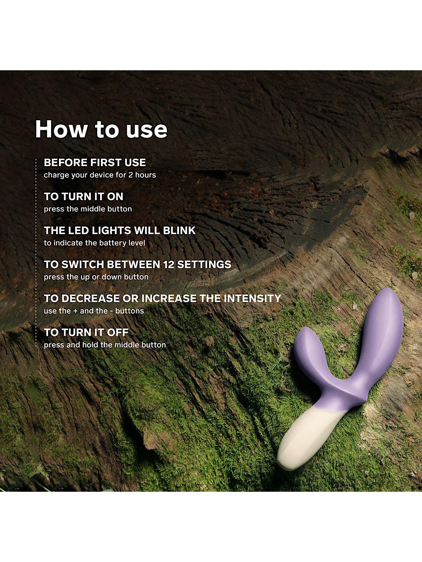 Image 5 of 7 of Lelo LOKI WAVE 2&nbsp;Vibrating Prostate Massager (Black)