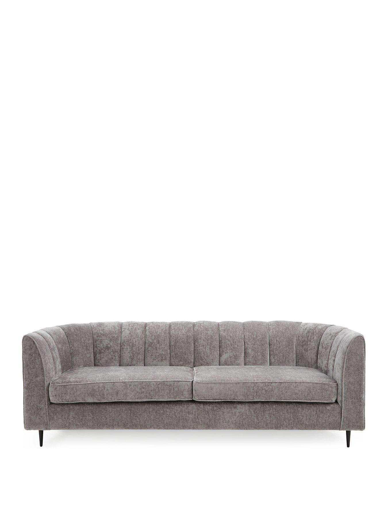 Image 2 of 7 of Very Home Guild 3 Seater Fabric Sofa - Grey