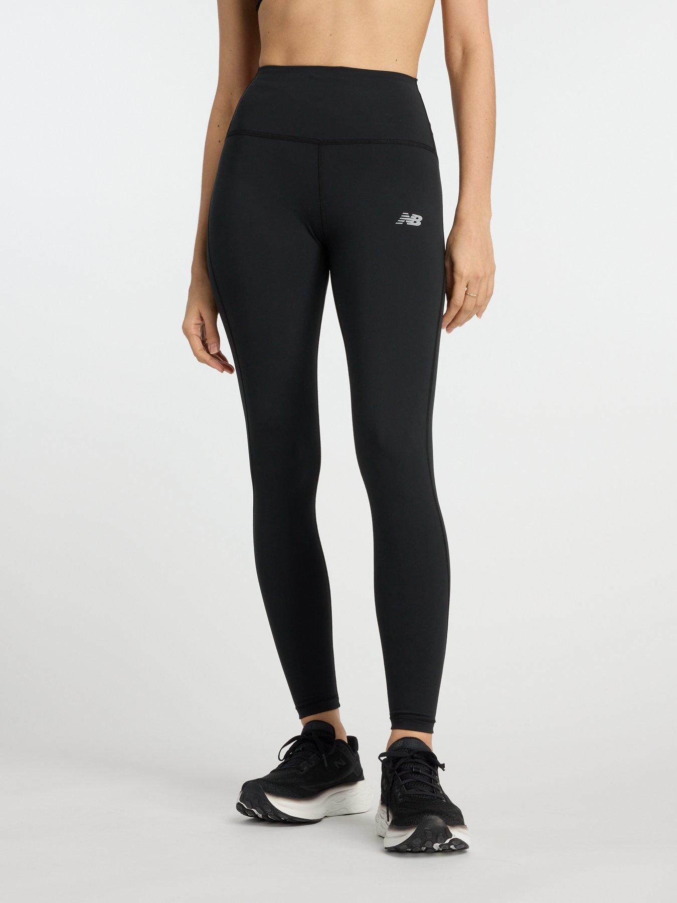 undefined Womens Running Nb Sleek High Rise Legging 27in  - Black