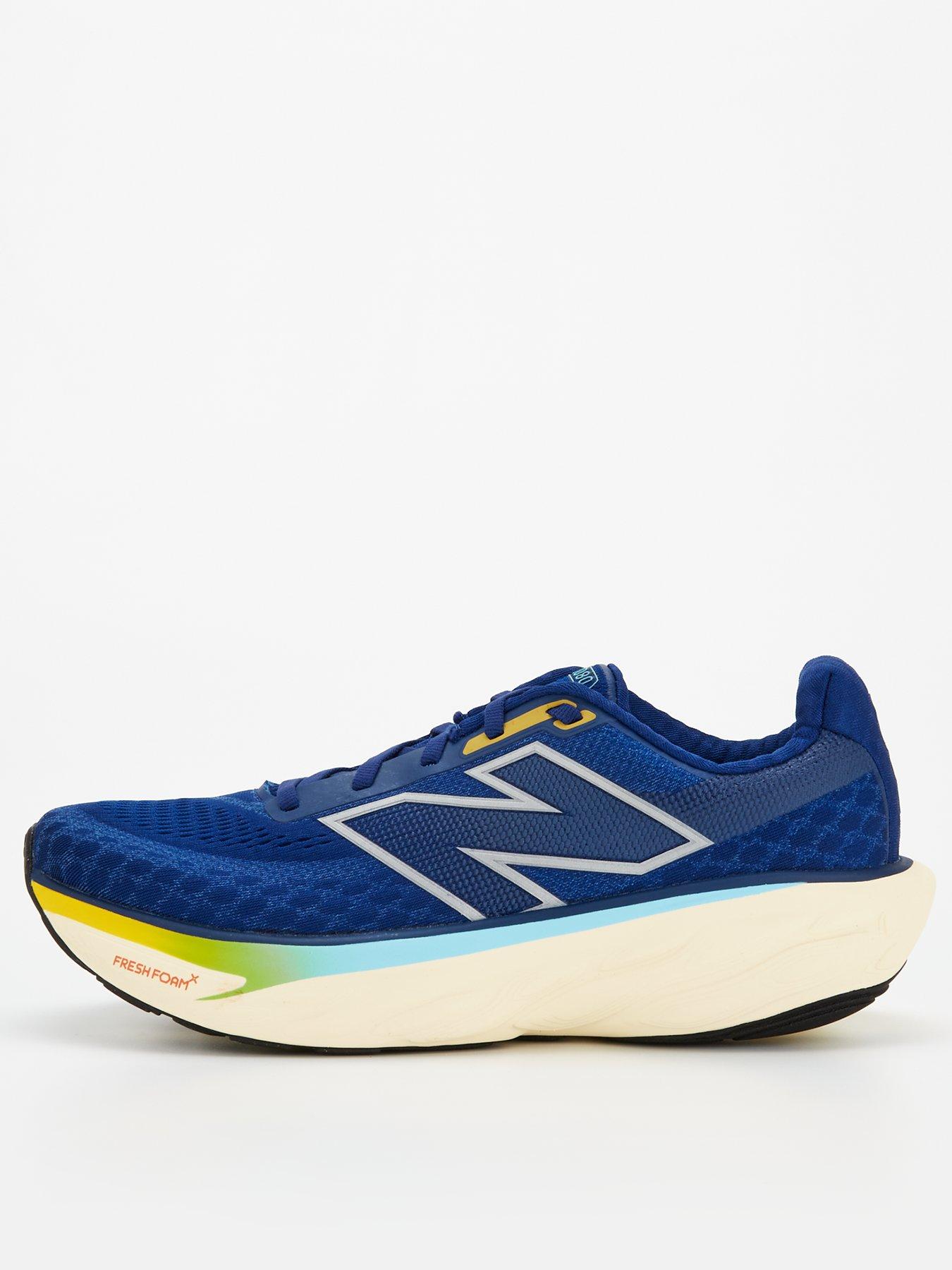 New Balance Mens Running Fresh Foam X 1080 V14 Trainers Blue Very
