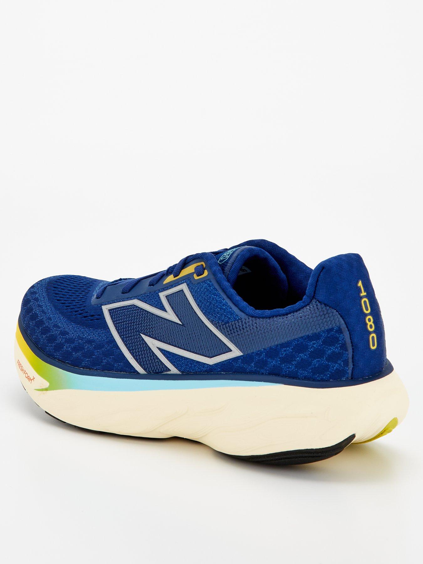 New Balance Mens Running Fresh Foam X 1080 V14 Trainers Blue Very