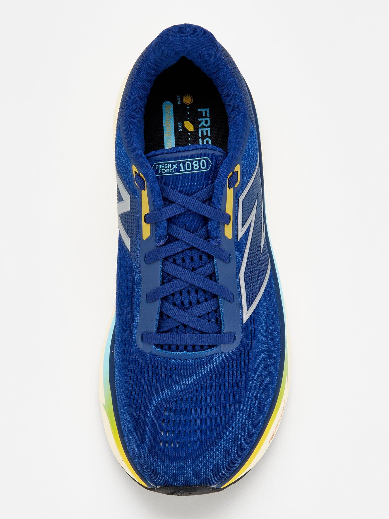 New Balance Mens Running Fresh Foam X 1080 V14 Trainers - Blue | Very