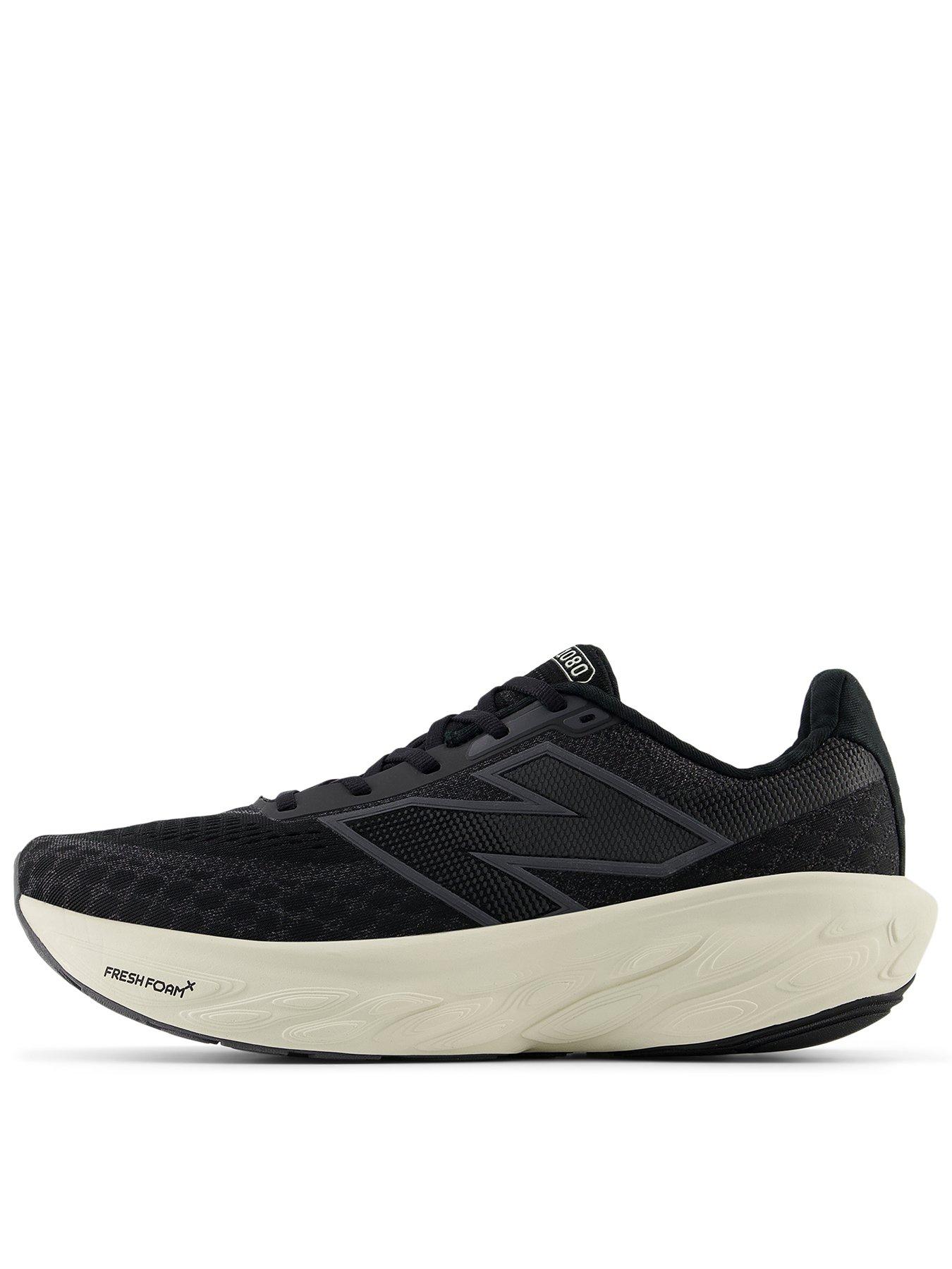 New Balance Mens Running Fresh Foam X 1080 V14 Trainers - Black
