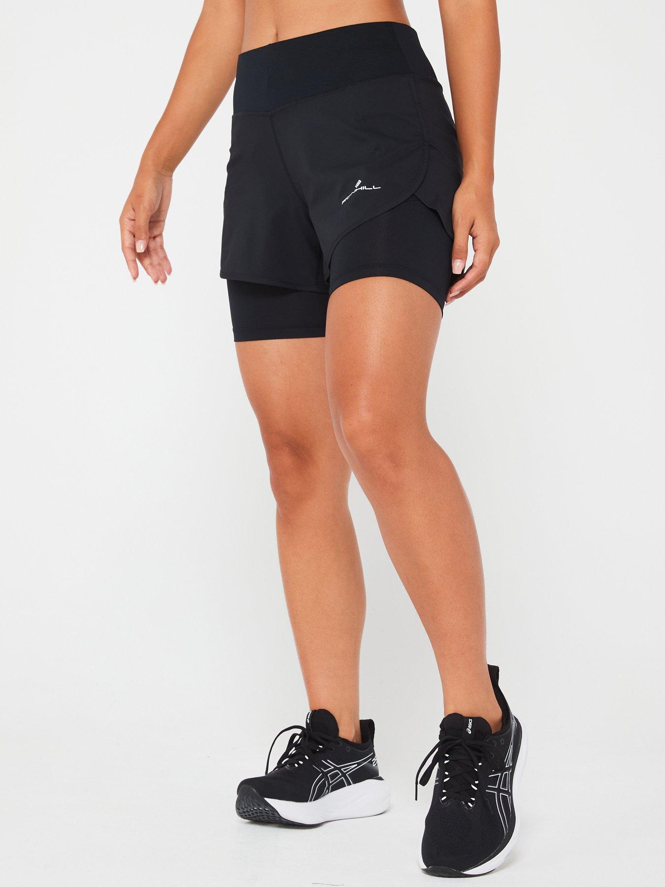 Ronhill Womens Tech Running 4.5inch Short-back - Black
