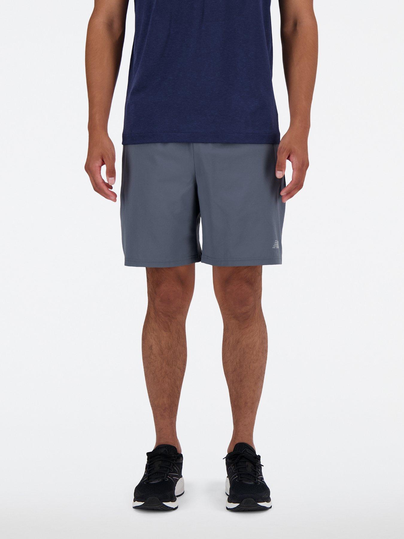 New Balance Men's Running Sport Essentials 7 Inch Shorts - Grey