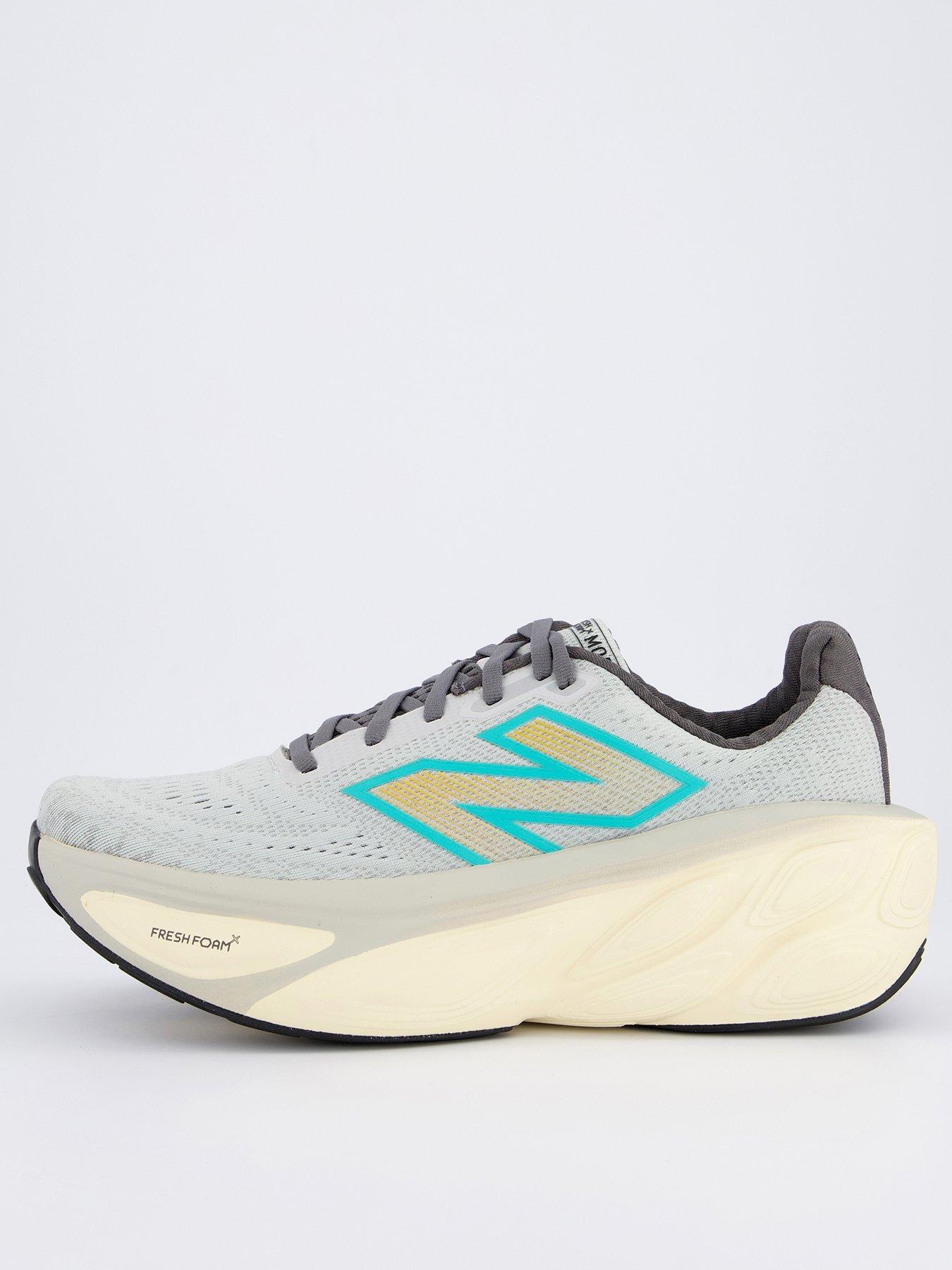 undefined Mens Running Fresh Foam X More V5  Trainers - Grey