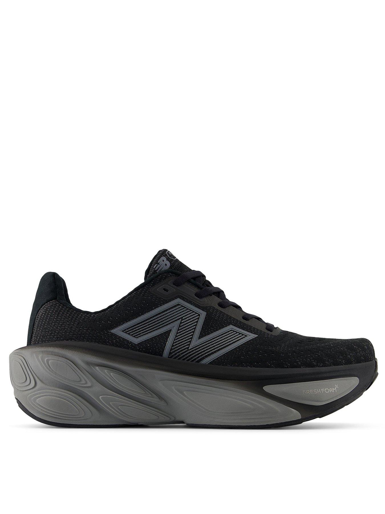 undefined Mens Running Fresh Foam X More V5 Trainers - Black