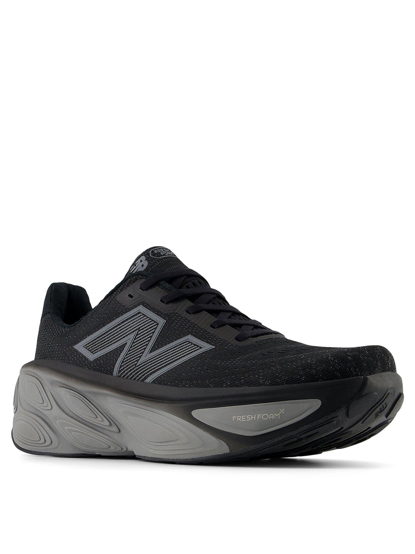 Image 2 of 7 of New Balance Mens Running Fresh Foam X More V5 Trainers - Black