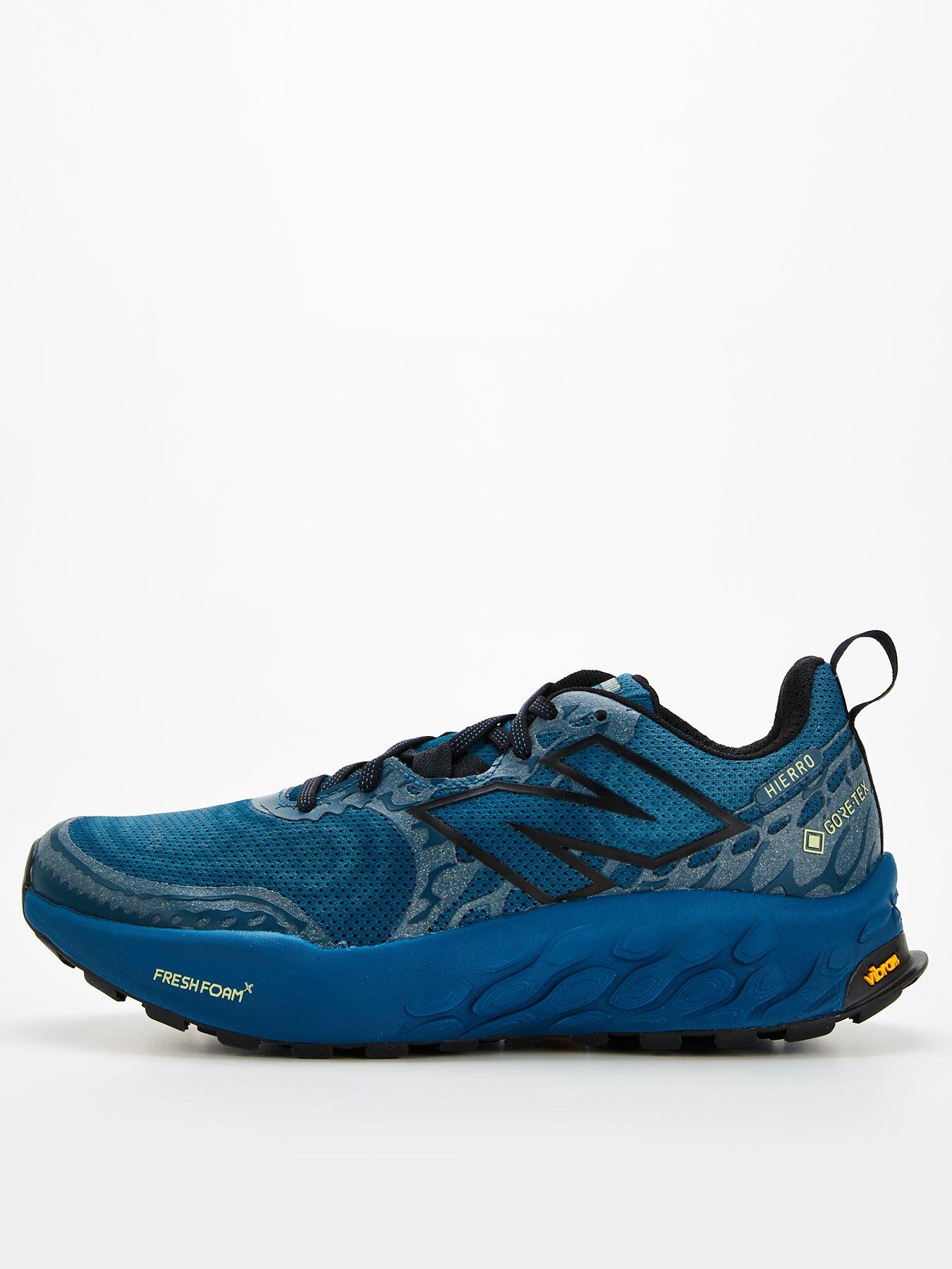 undefined Mens Trail Running Fresh Foam X Hierro V8 Gore-tex  Trainers - Blue