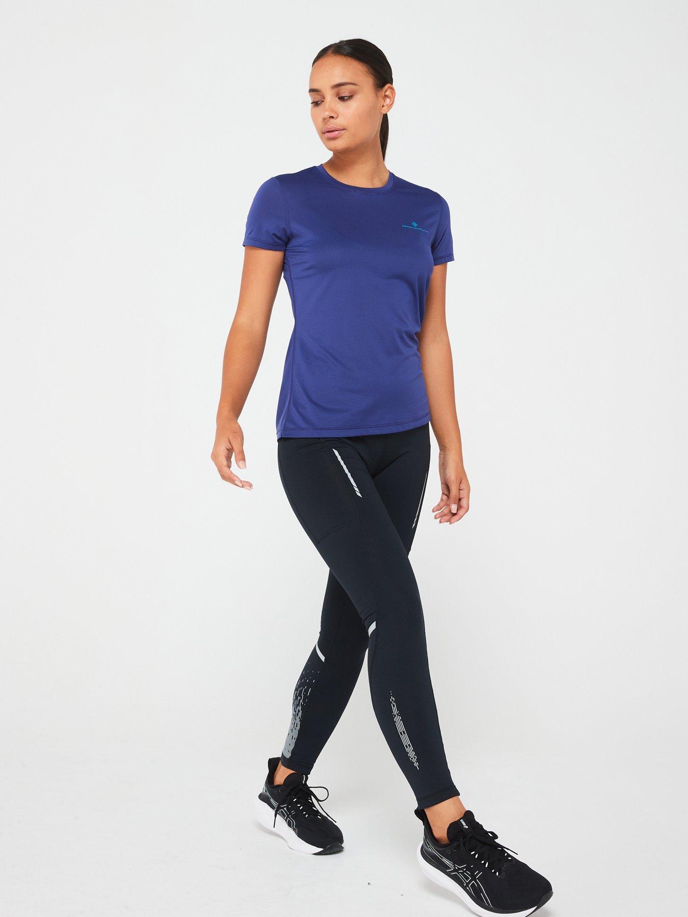 Image 3 of 4 of Ronhill Womens Tech Running Short Sleeved Tee-blue