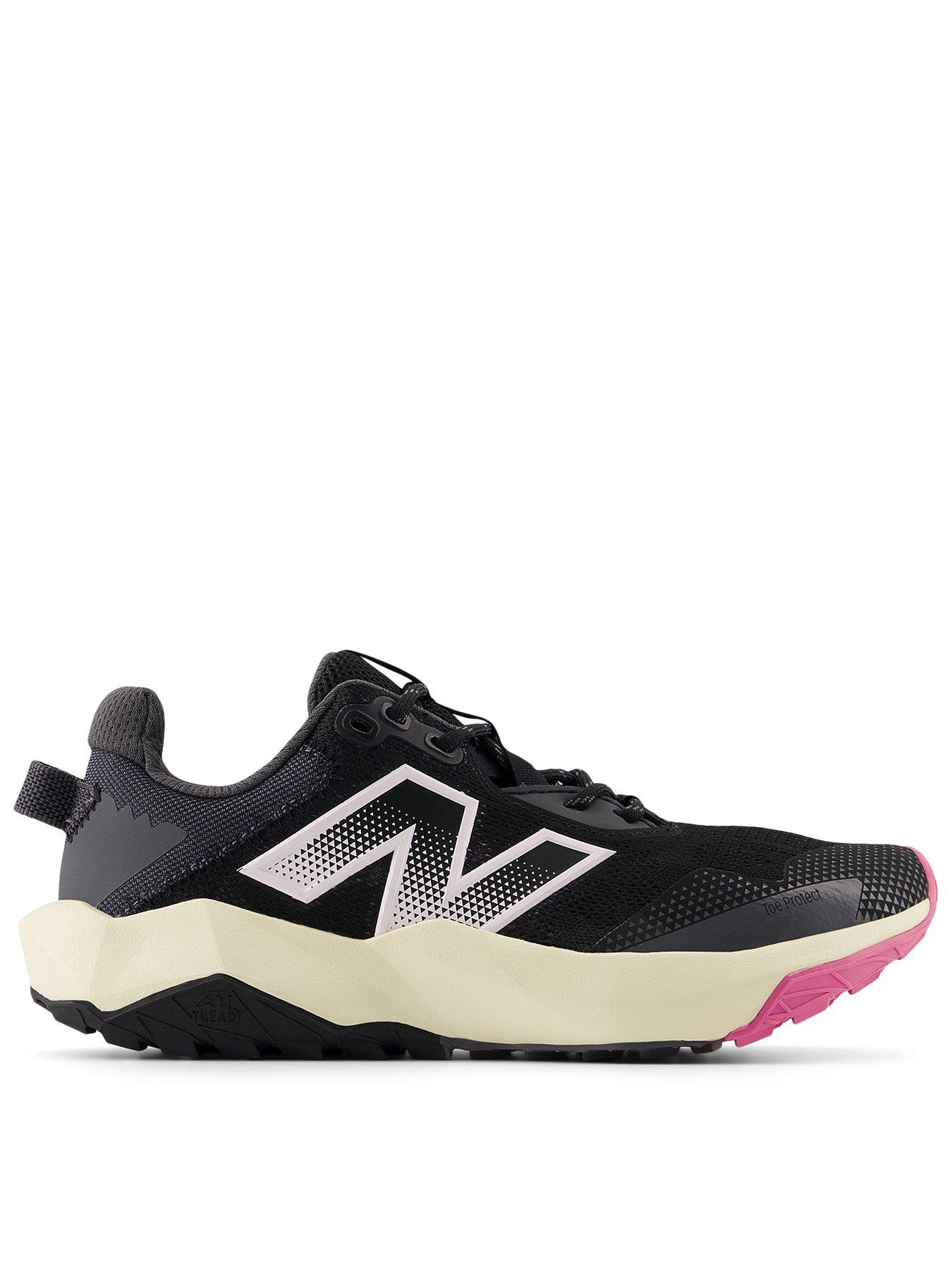 New Balance Womens Trail Running DynaSoft Nitrel v6 Trainers - Black, Black, Size 3, Women