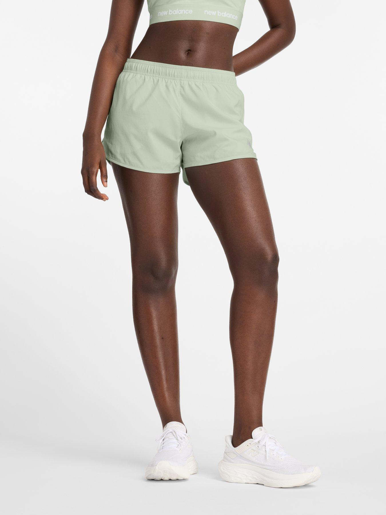 undefined Womens Running Sport Essentials 3in Shorts - Green