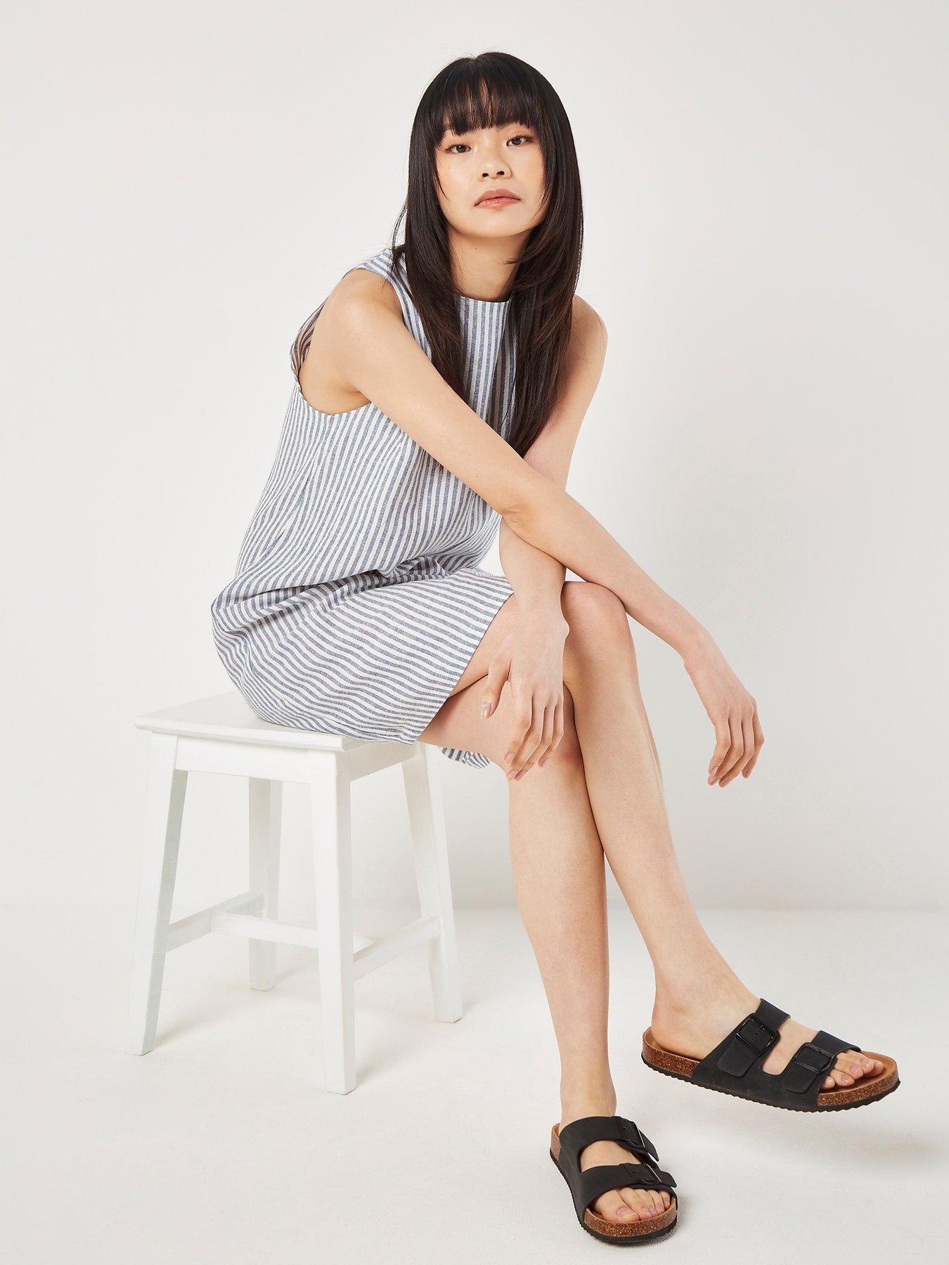 Apricot shift dress hot sale