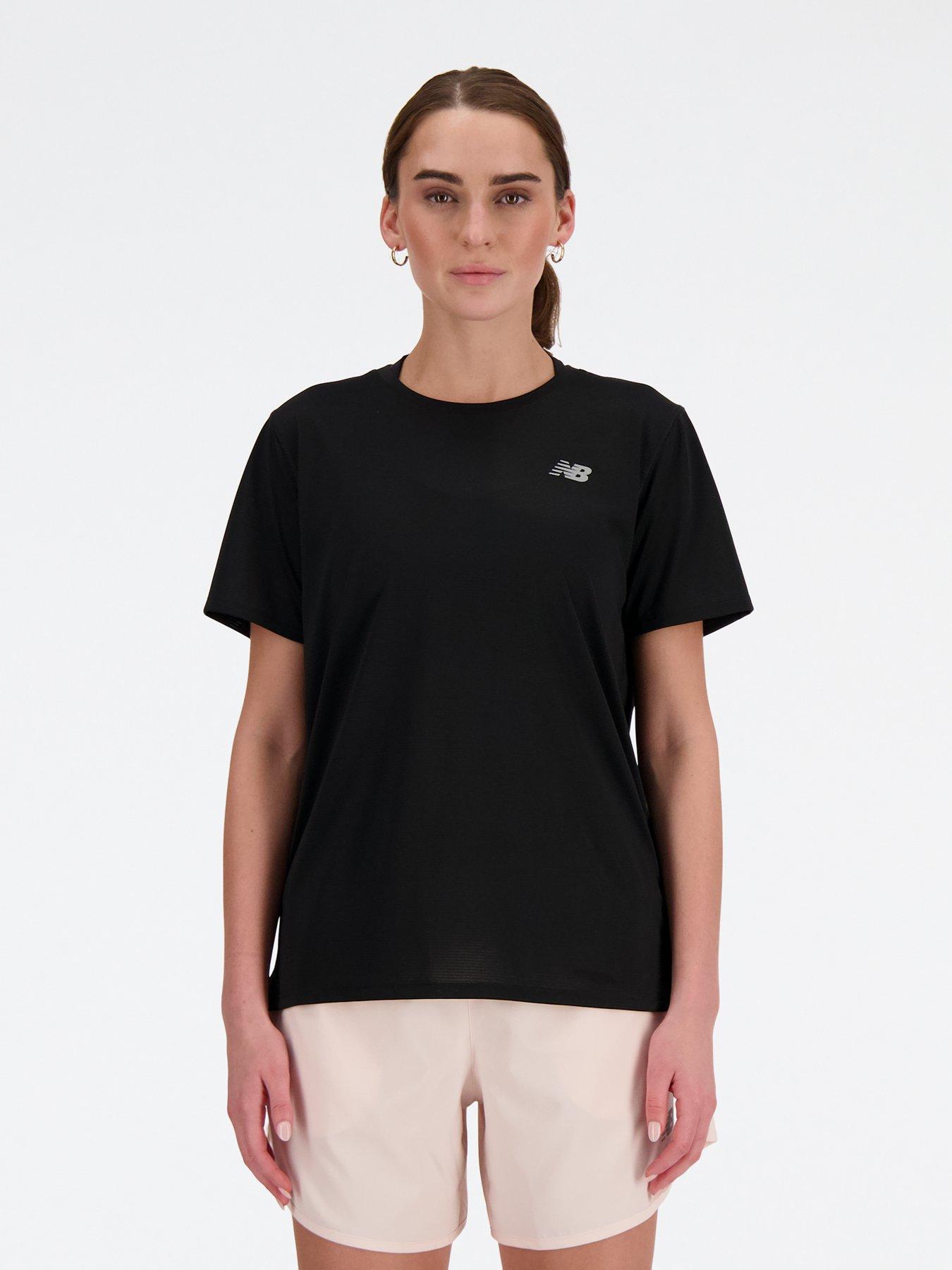 undefined Womens Running Sport Essentials T-shirt - Black
